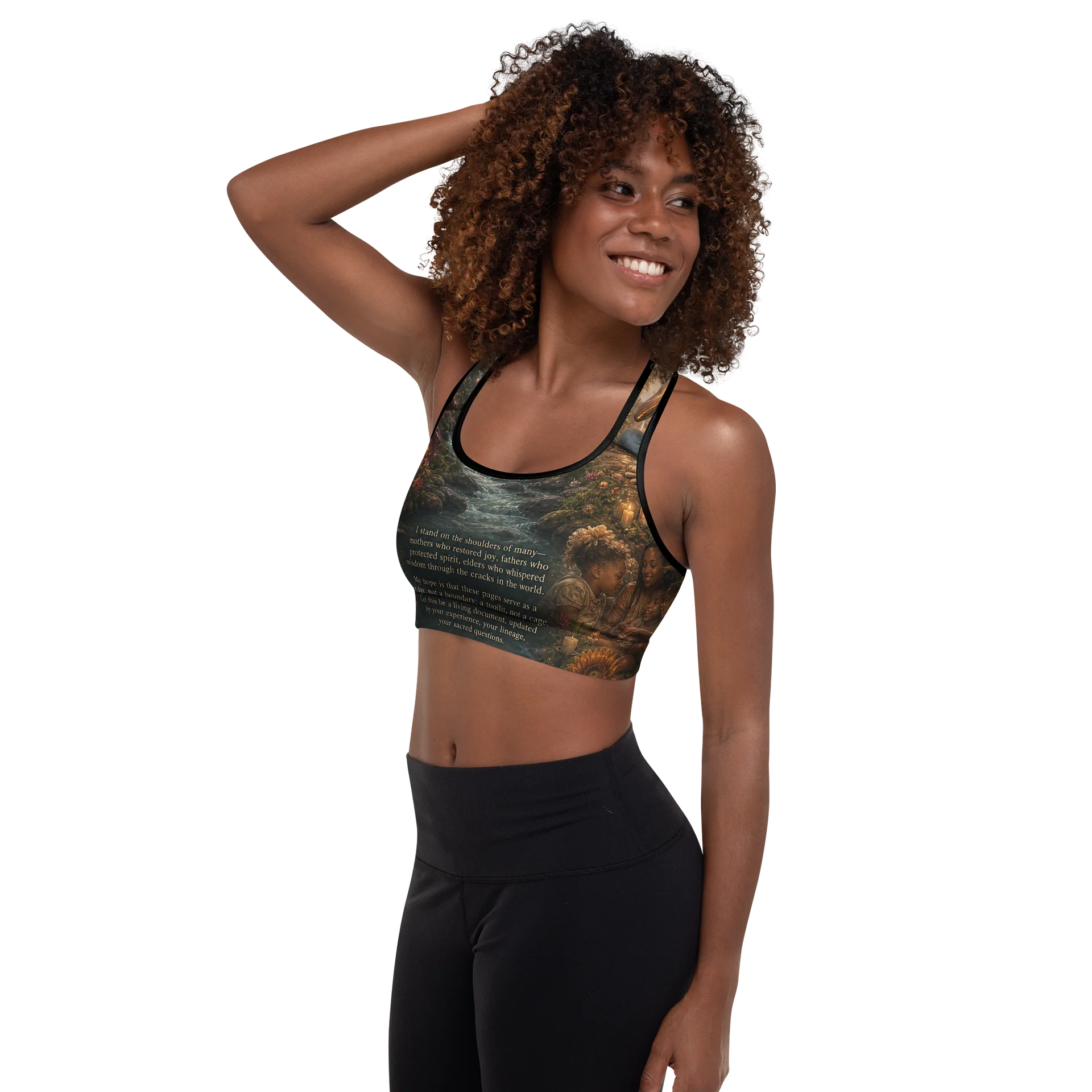 Ancestral Flow Padded Sports Bra product image (5)