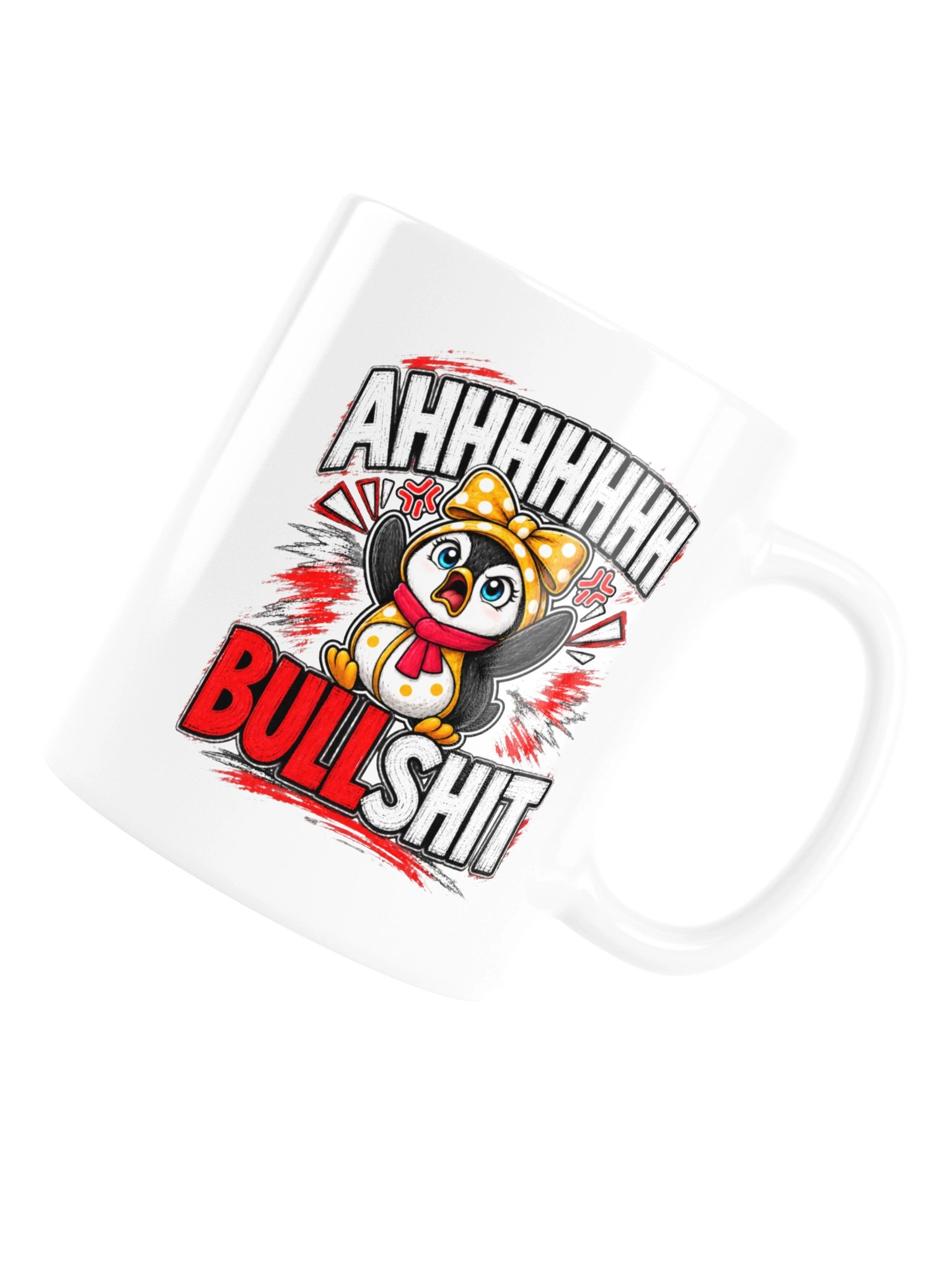 AHHHHHH Bullshit Lulu White Mug product image (12)