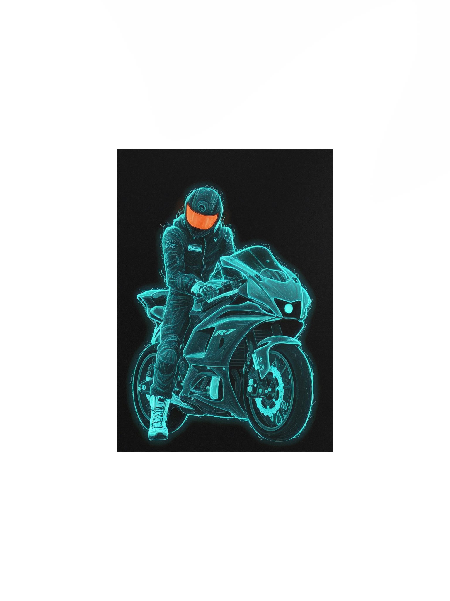 Neural Bikers Matte Poster product image (6)