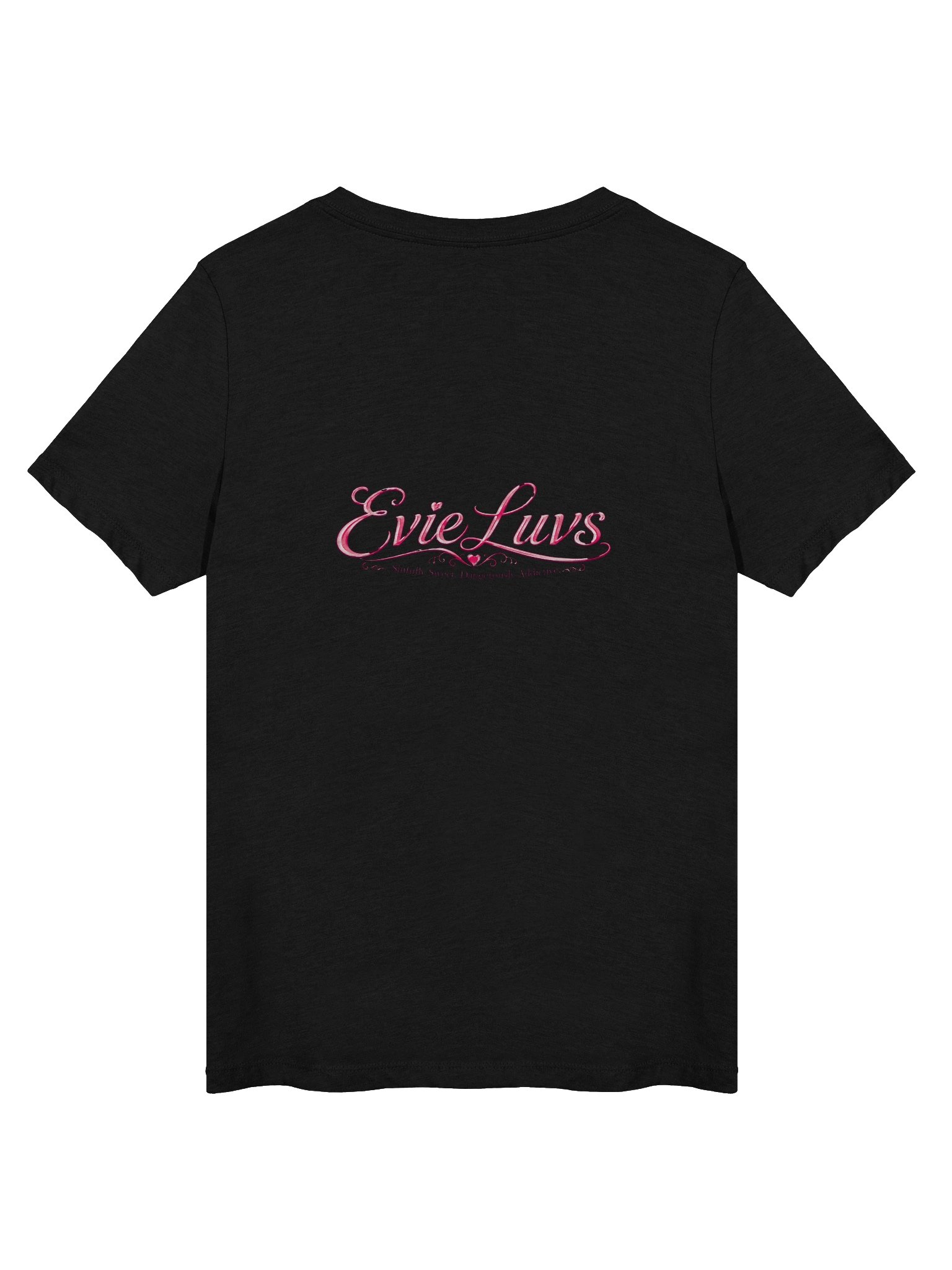 Relaxed V-Neck Portrait Logo T-Shirt for Women product image (2)