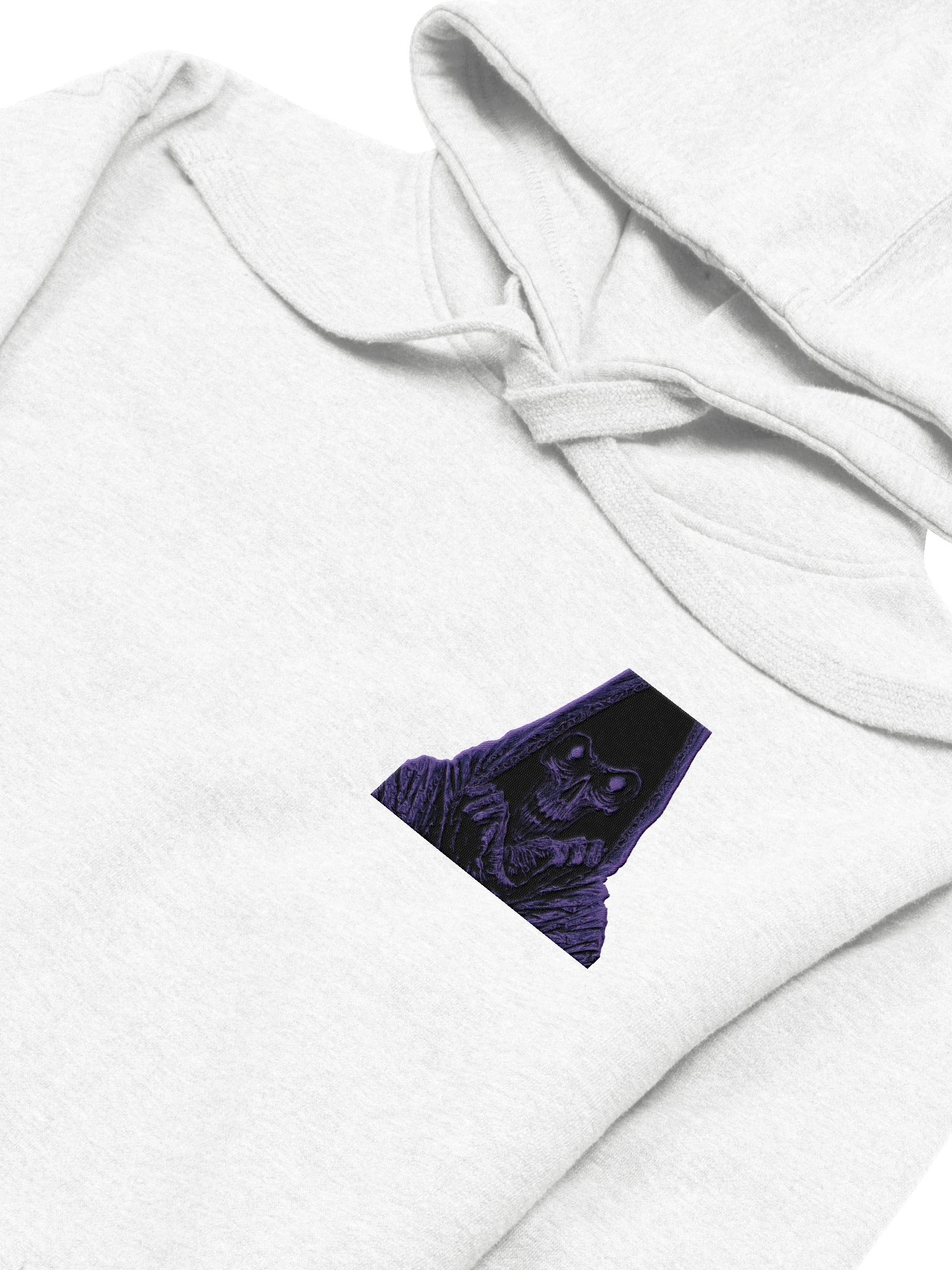 D3a1hXSaga: Terminal Mirage Hoodie - White Edition product image (3)