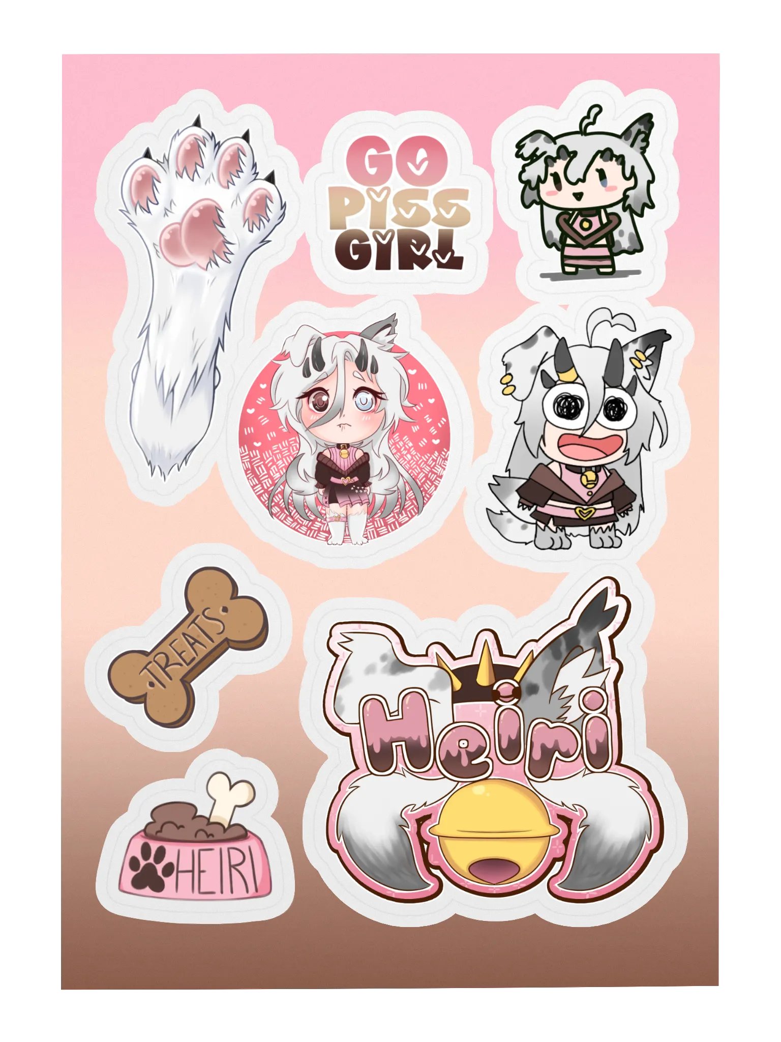 Heiri Sticker Sheet 1 product image (3)