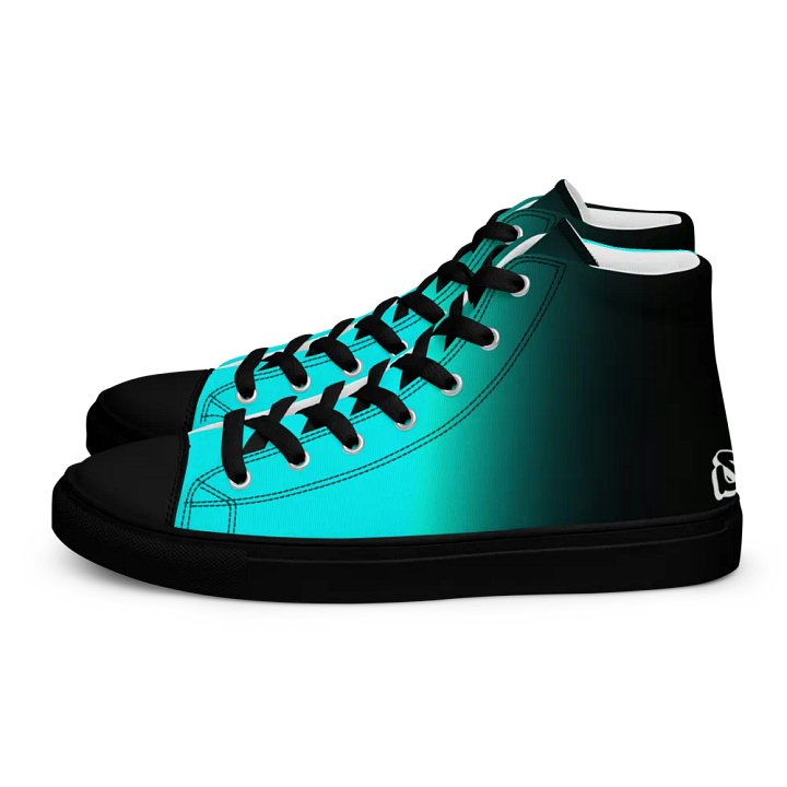STRAIGHT VIBIN NEON COLOR FADE STYLE MEN'S CANVA SHOES product image (1)