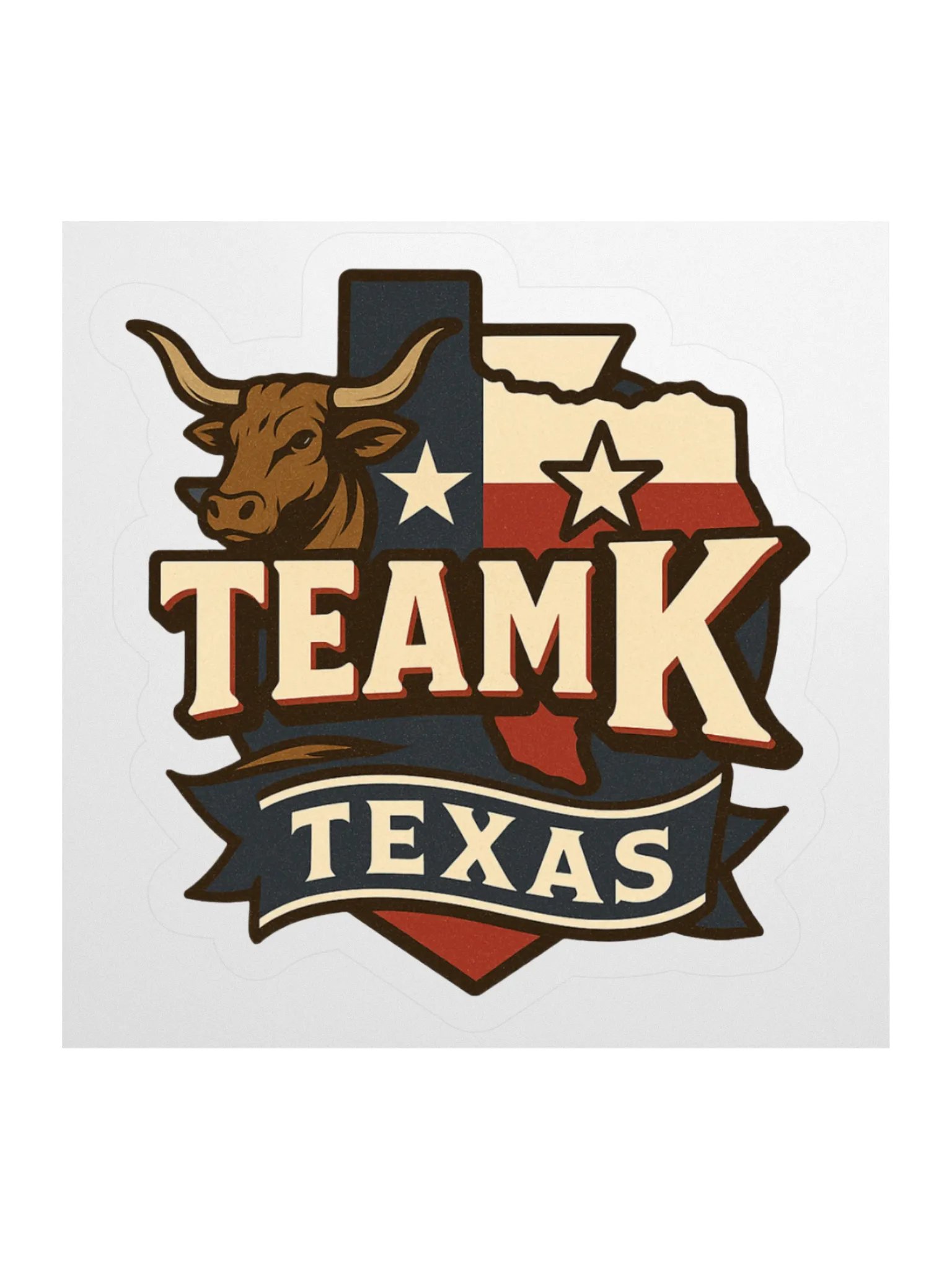 Team K Texas STICKERS product image (1)