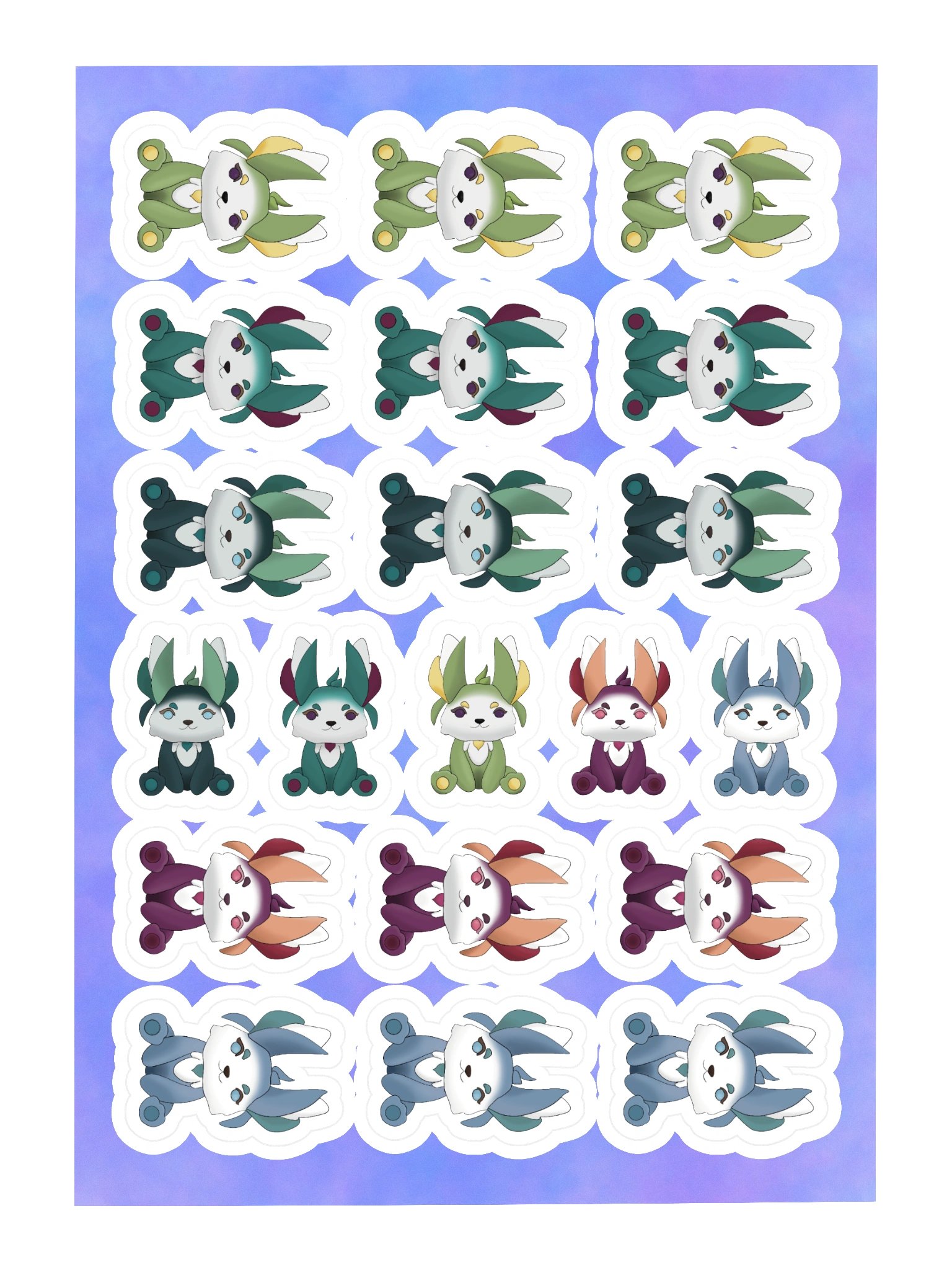 Flutterfox Sticker - Palia-Inspired product image (3)