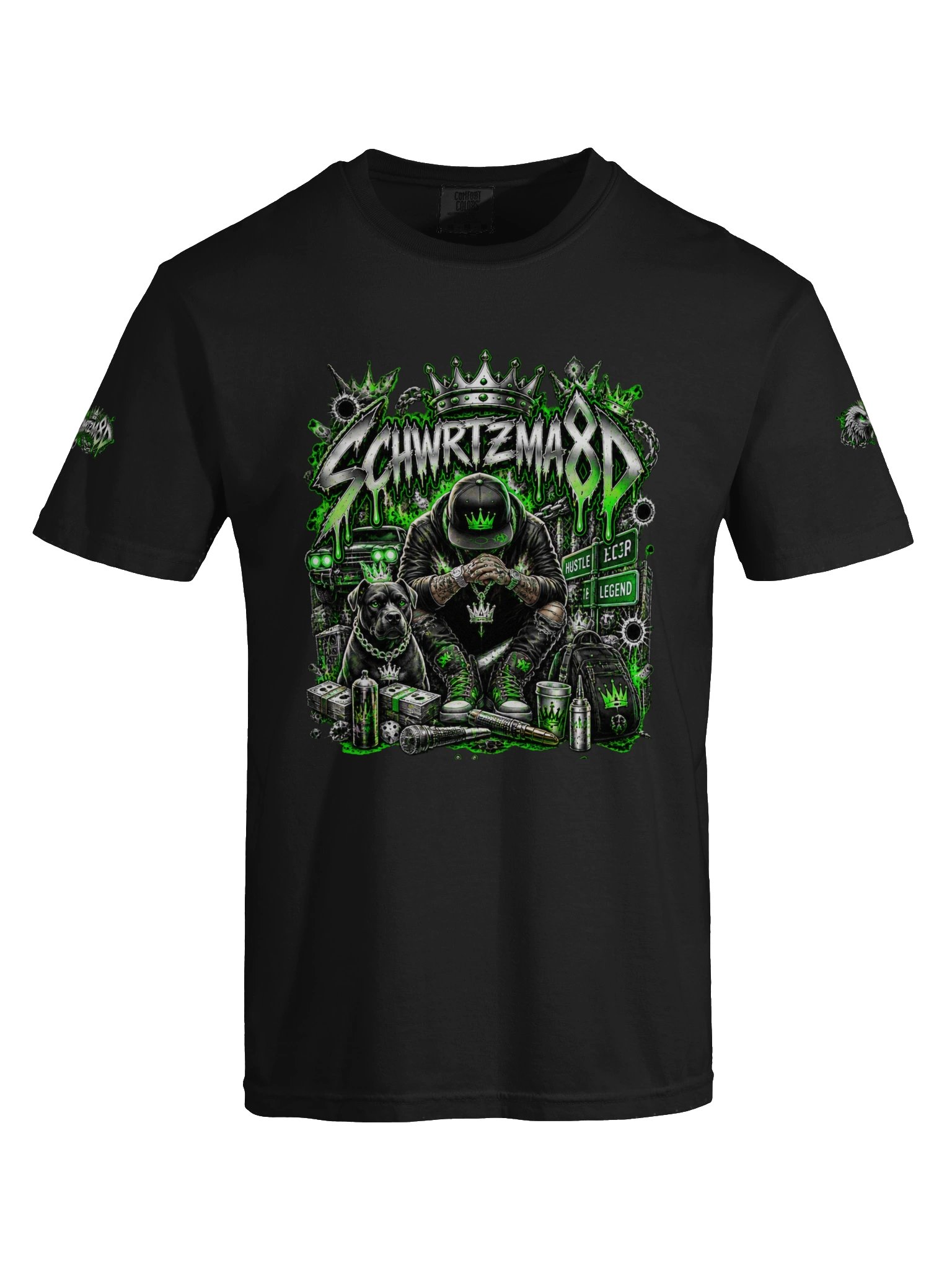 SCHWRTZMA8D BEATS Comfort Colors Garment-Dyed Heavyweight T-Shirt product image (9)