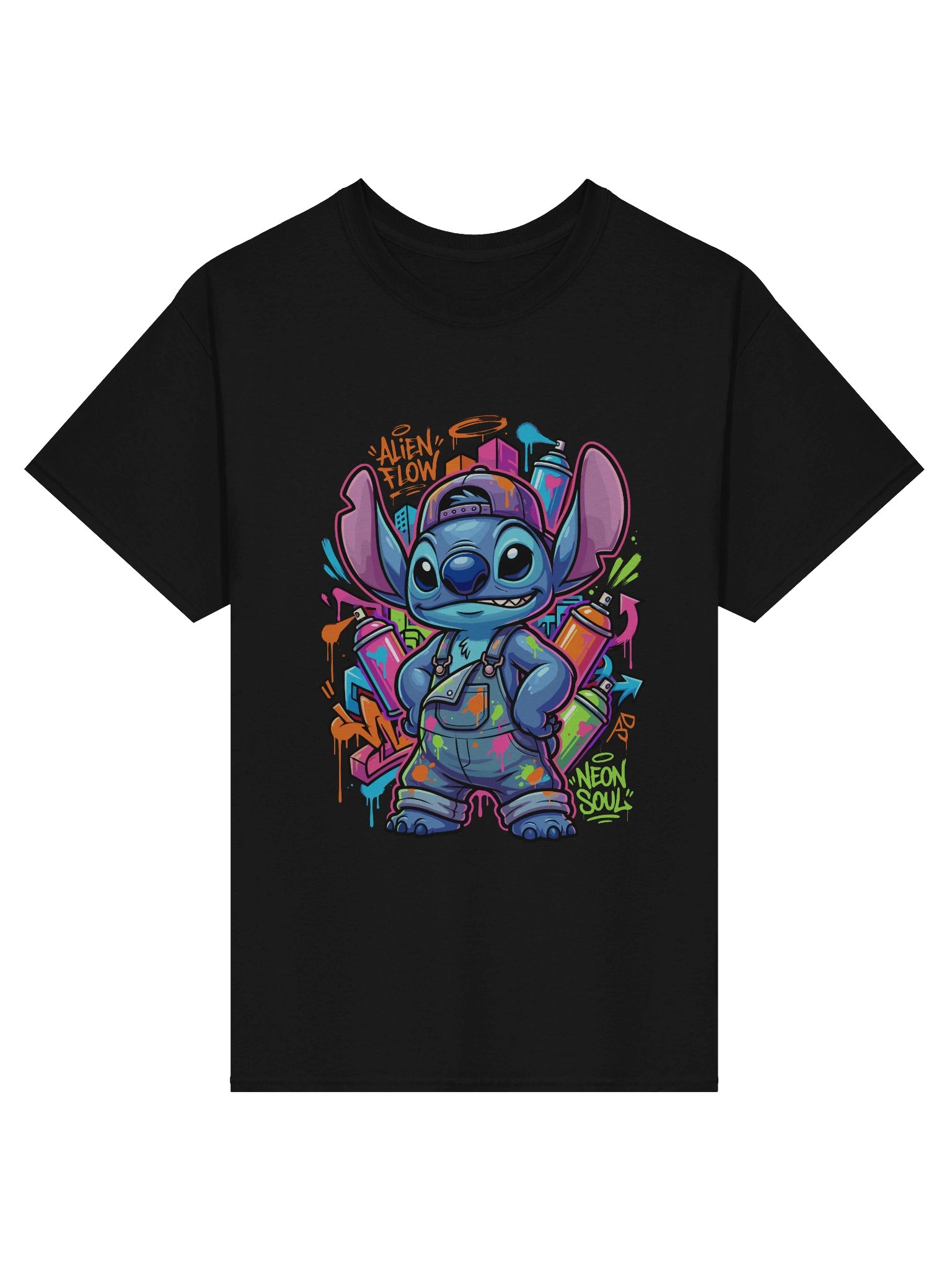Stitch graffiti t-shirt product image (3)