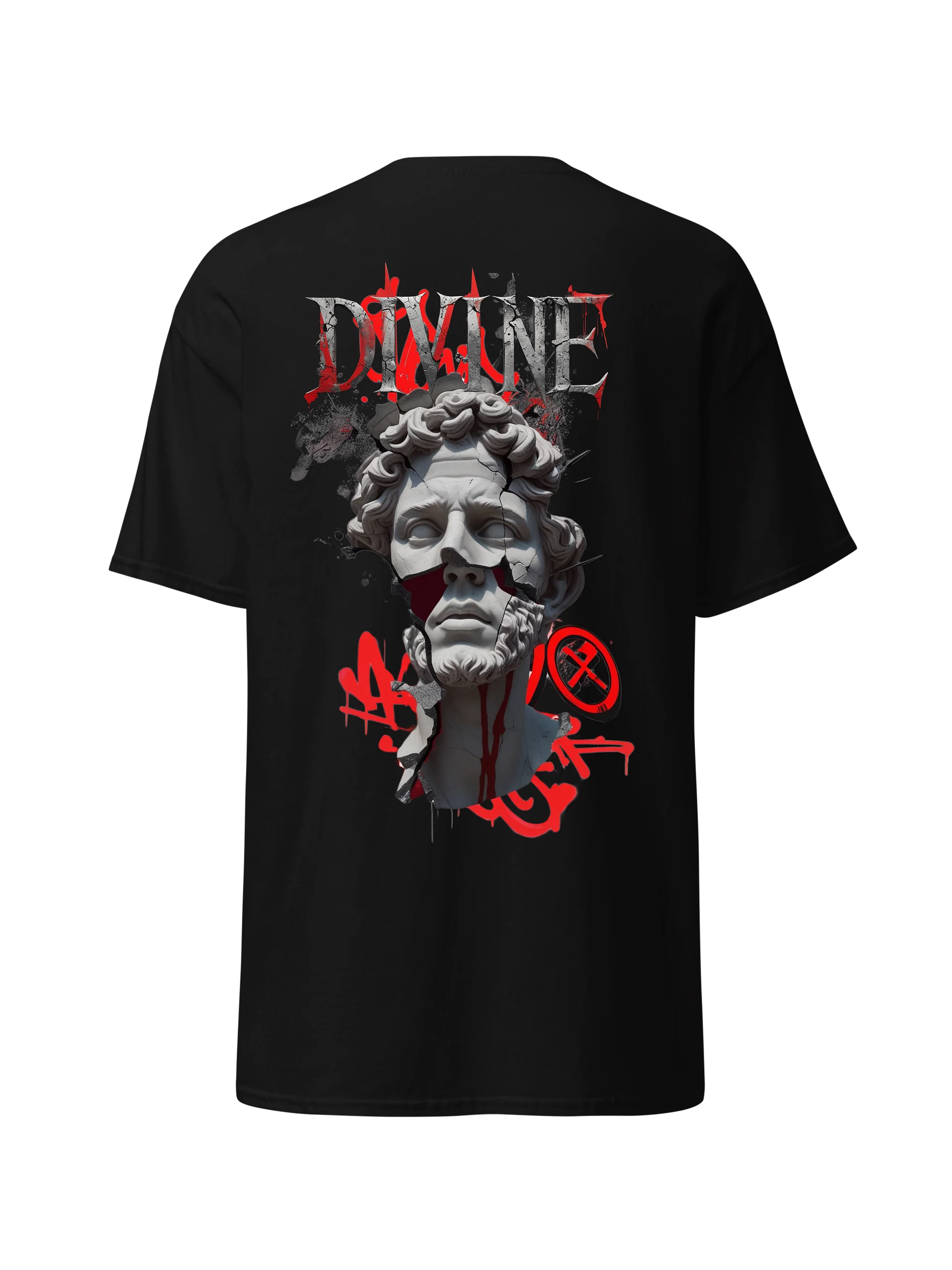 DIVINE ERROR Graphic Tee | Streetwear | Unisex Cotton T-Shirt product image (9)