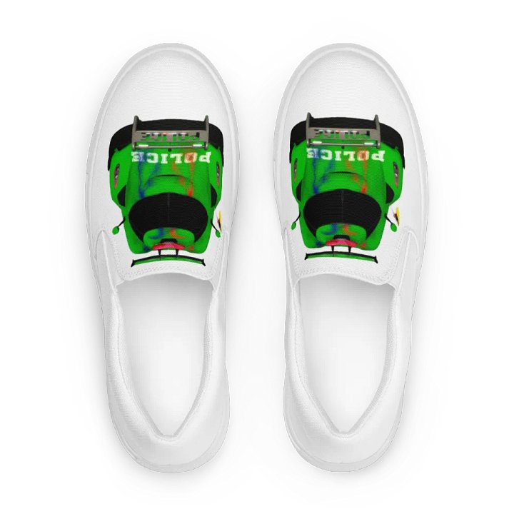 Reversed Race Car Women's Slip-Ons product image (1)