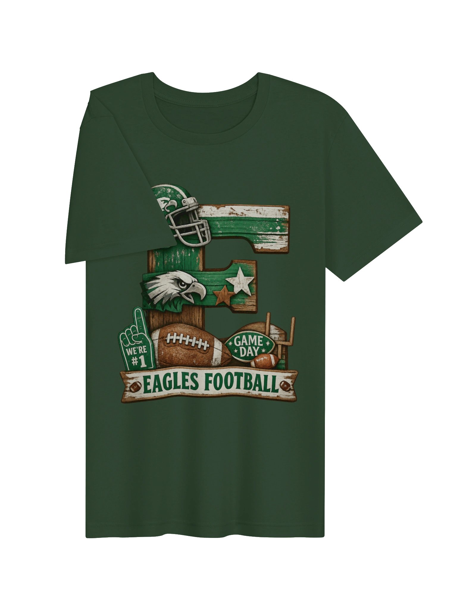 Eagles Football Tshirt product image (9)