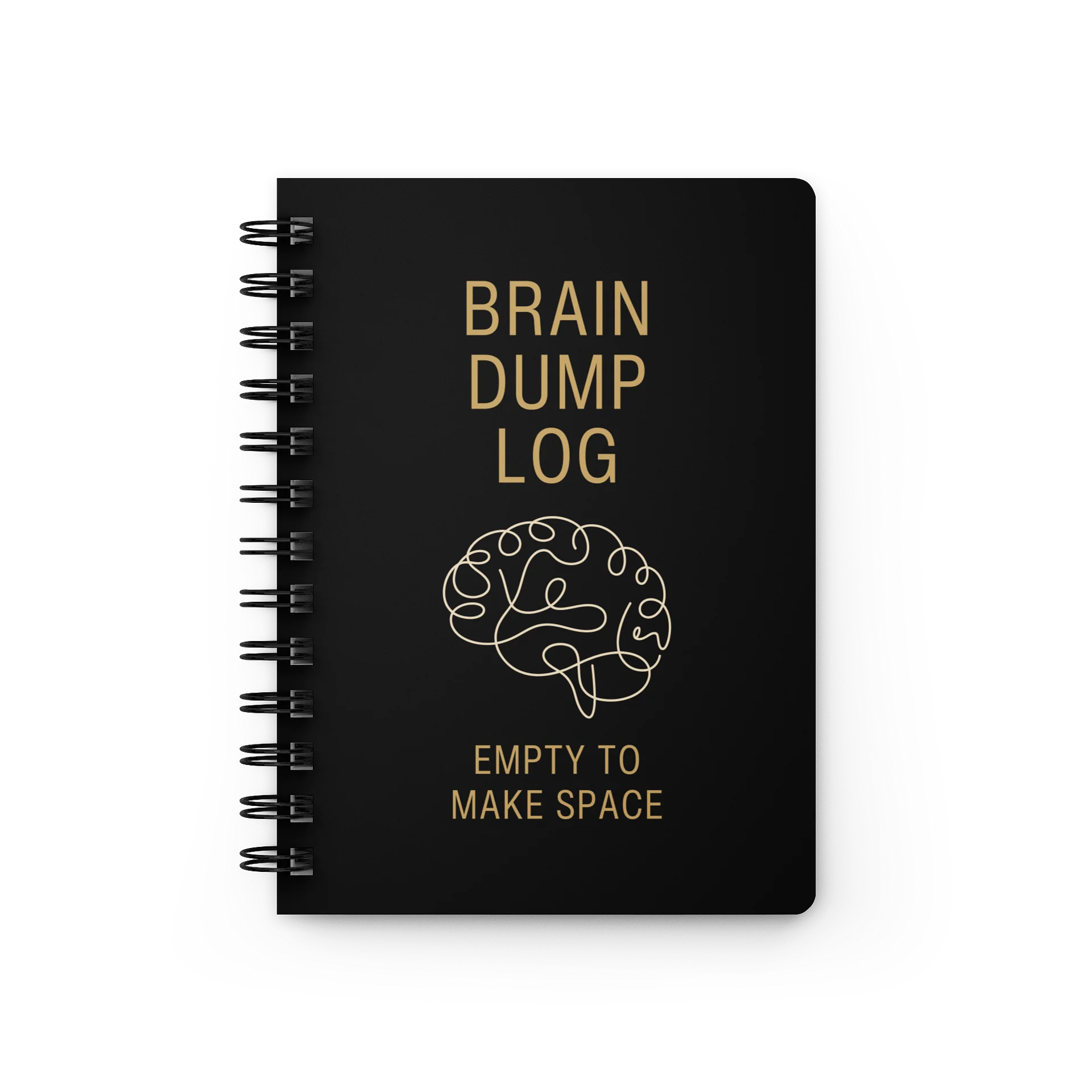 Brain Dump Log Notebook | ADHD Brain Fog & Chronic Illness Journal product image (1)