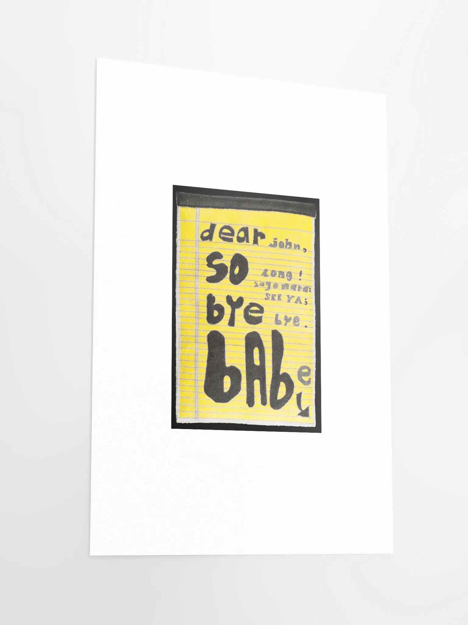 Dear John Print product image (3)