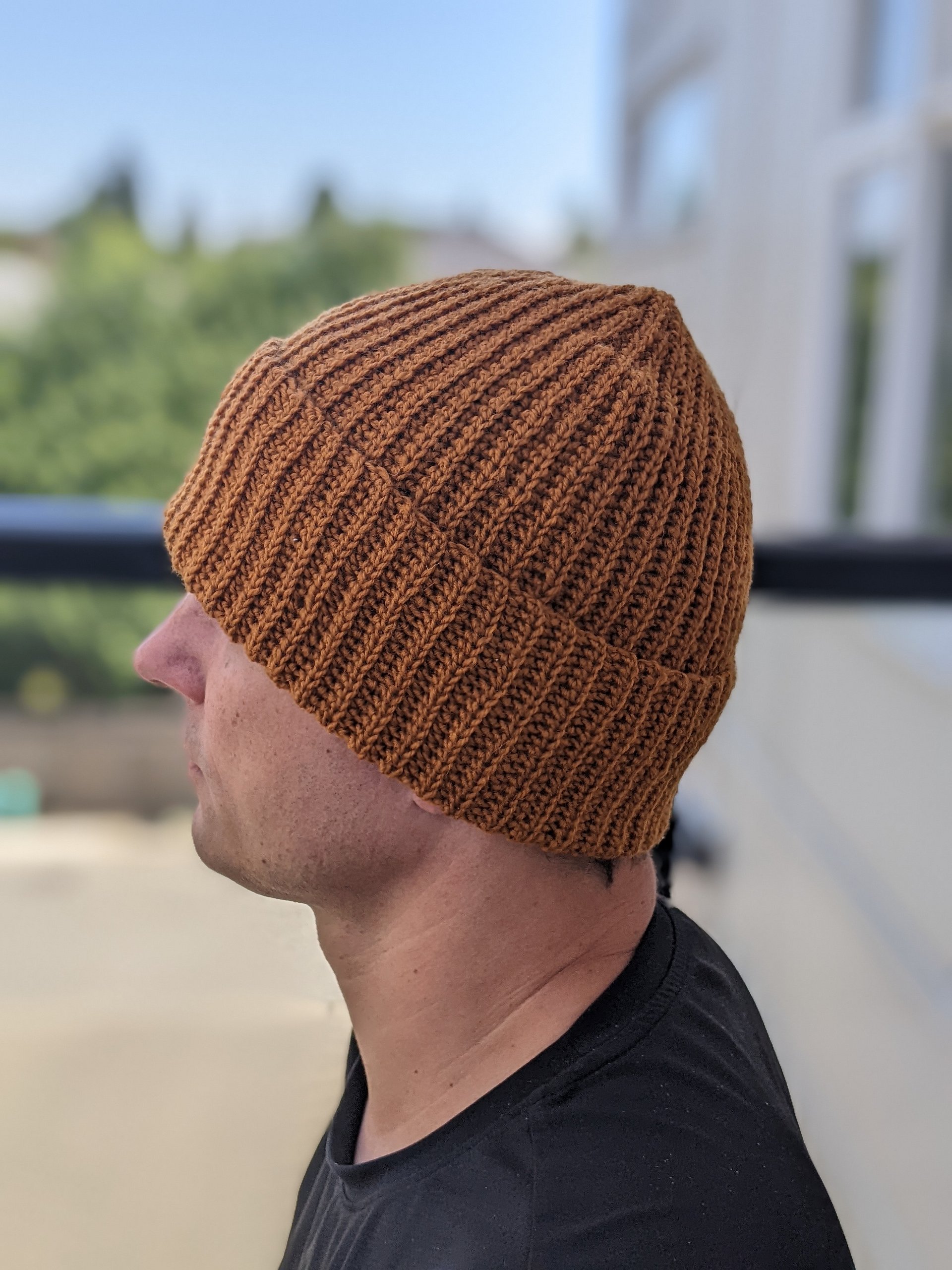 Crochet Casual Unisex Beanie Pattern product image (7)