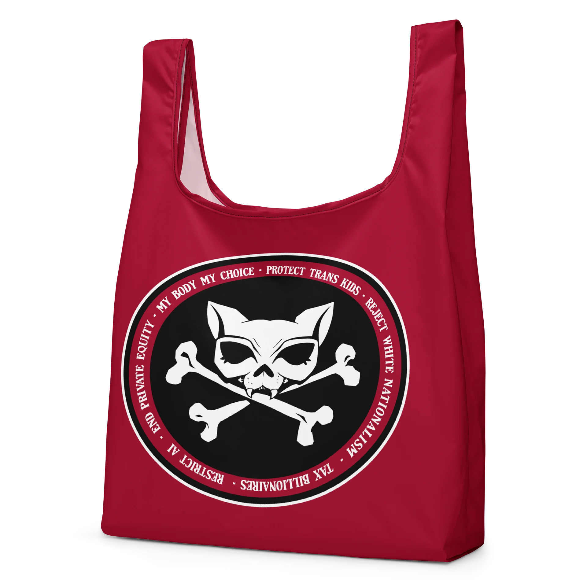 Redline Kat Skull Shopping Bag product image (2)