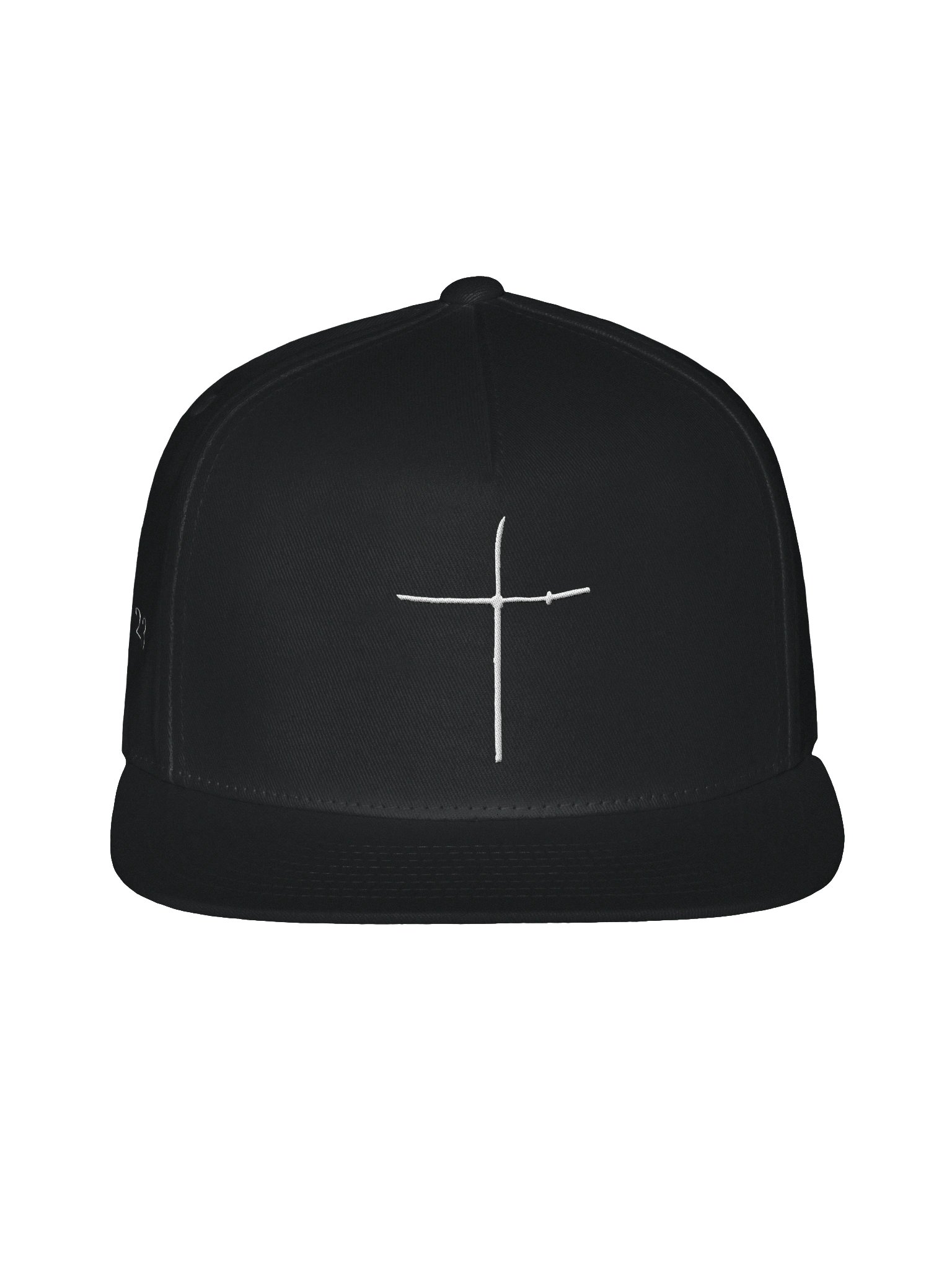 Samurai Cross Flat Snapback Cap product image (1)