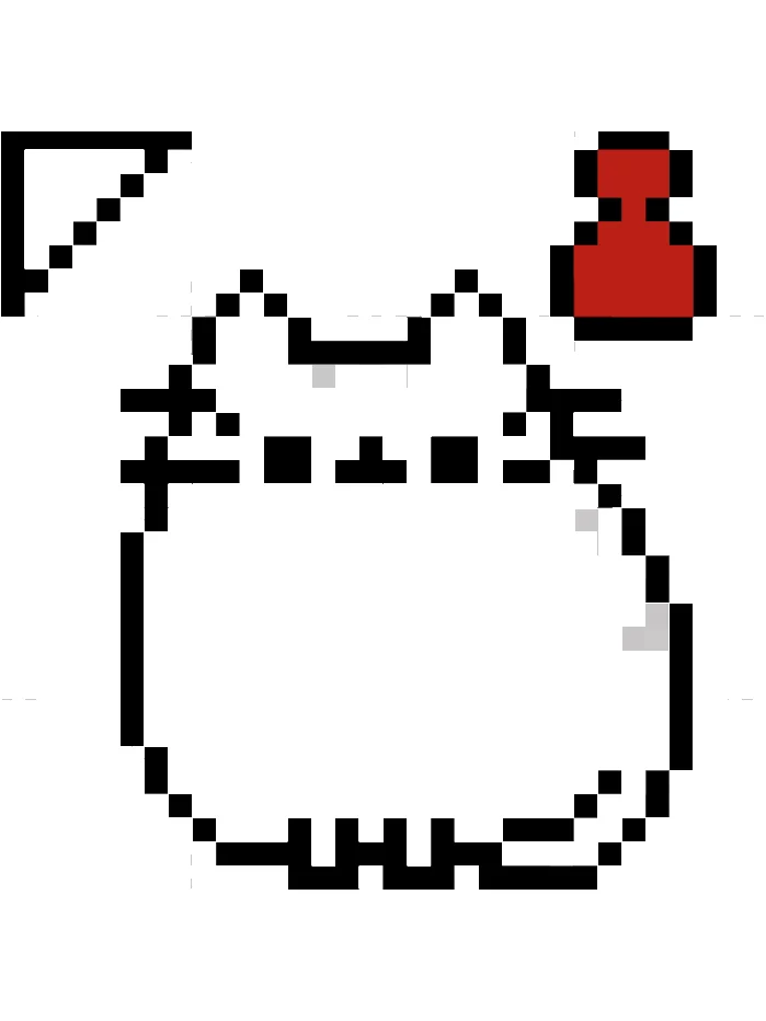 White Pusheen Cursor product image (3)