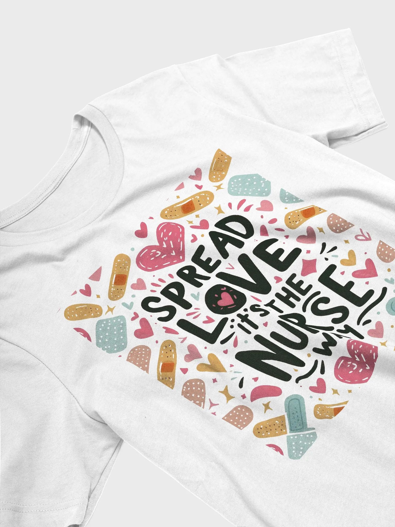 Spread Love: Nurse Love & Care T-Shirt product image (26)