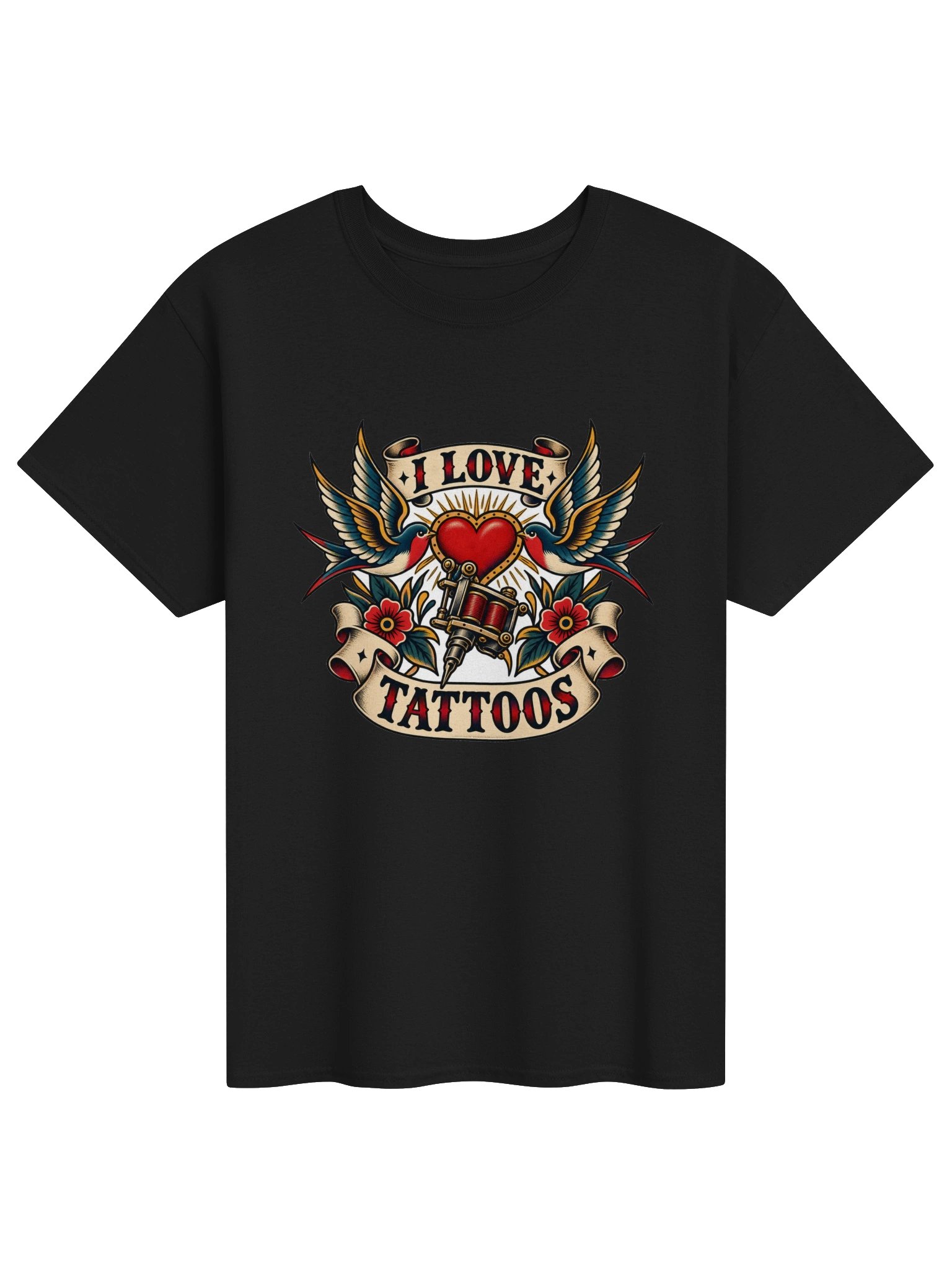 Swallows Tee — I Love Tattoos product image (1)