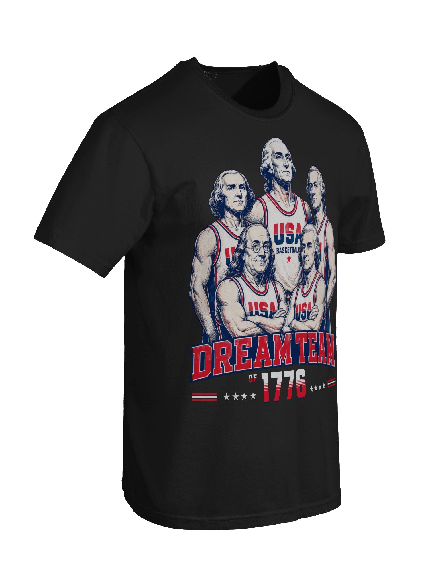 Founding Fathers Dream Team 1776 Shirt – America 250th Anniversary Tee product image (40)