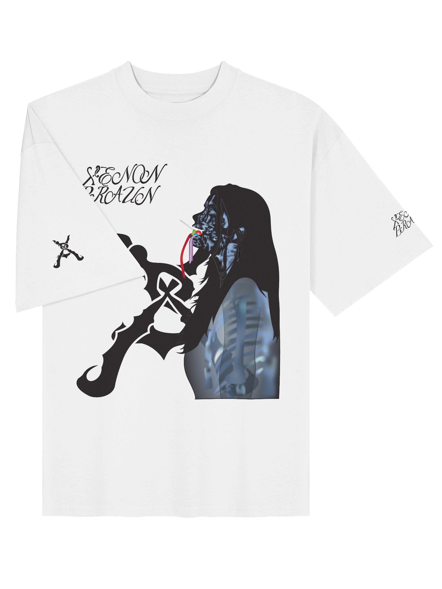 Radiology Subject Confection Indulgence Xenon Braun Tee White product image (3)