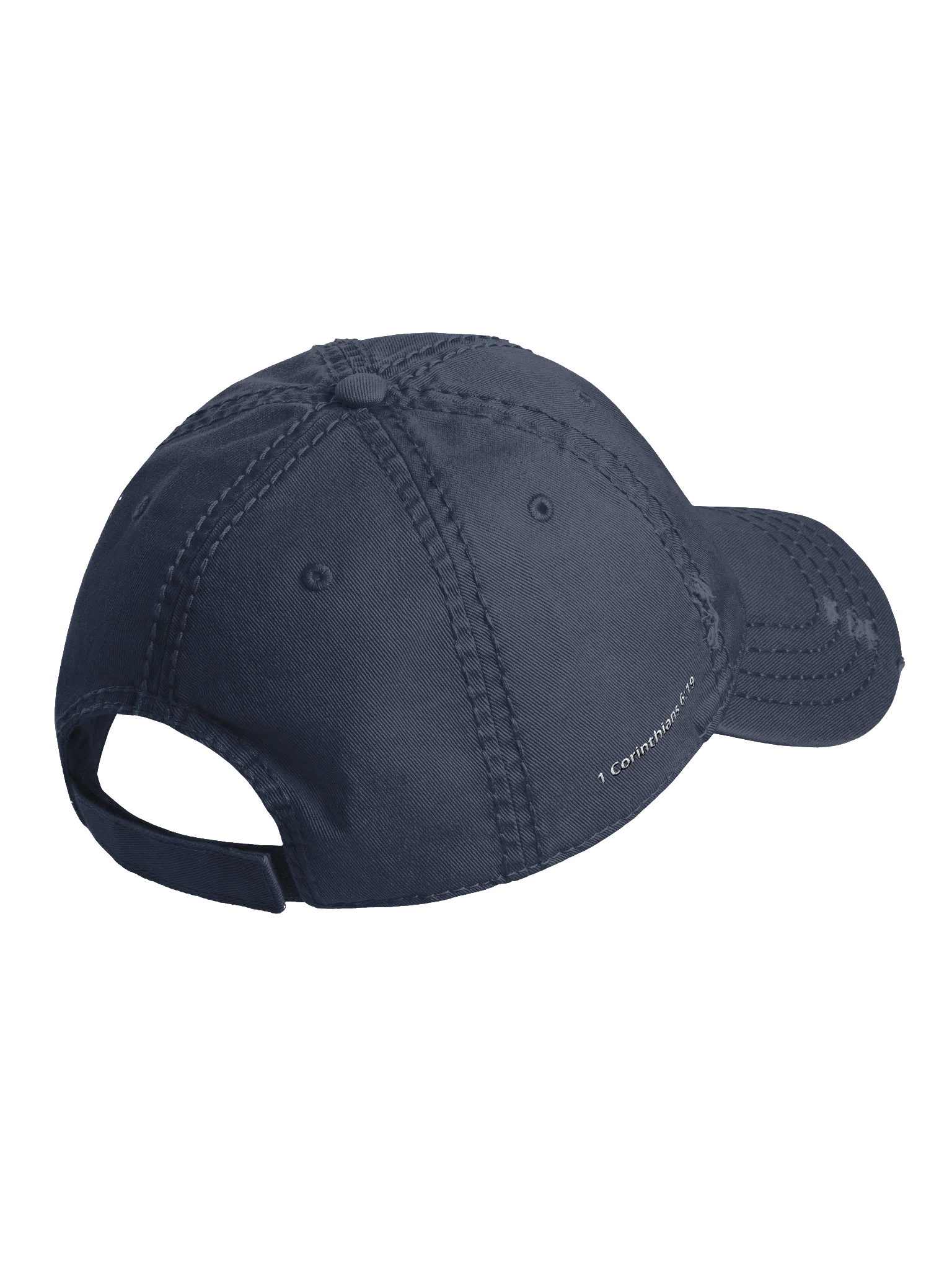 His House Distressed Dad Hat by His House