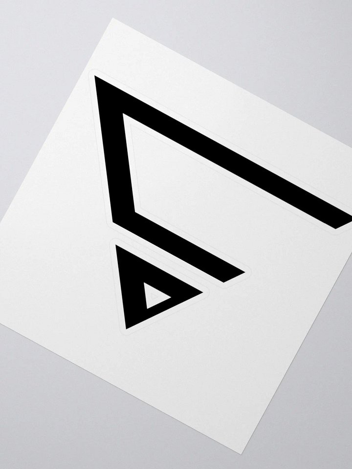CraytoX Logo Stickers - Black product image (2)