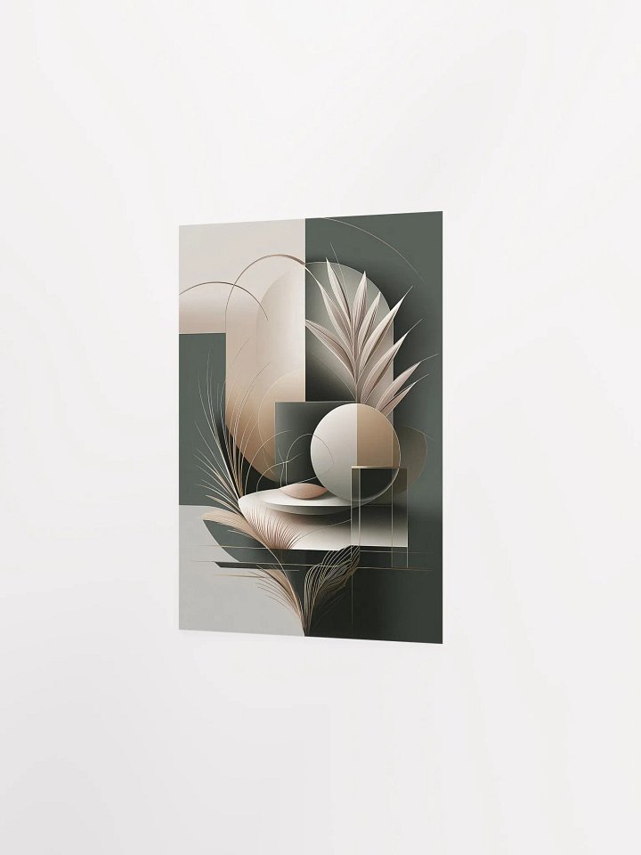 Abstract Botanical Geometric Poster product image (2)