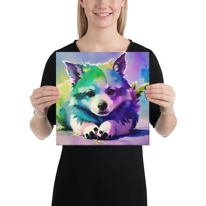 Cute Dog Digital Painting - v5 product image (2)