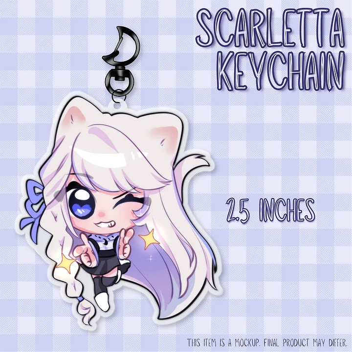 Scarletta Keychain [PREORDER] product image (1)