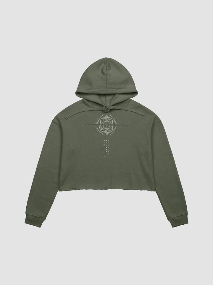 INVADER Art Crop Hoodie product image (4)