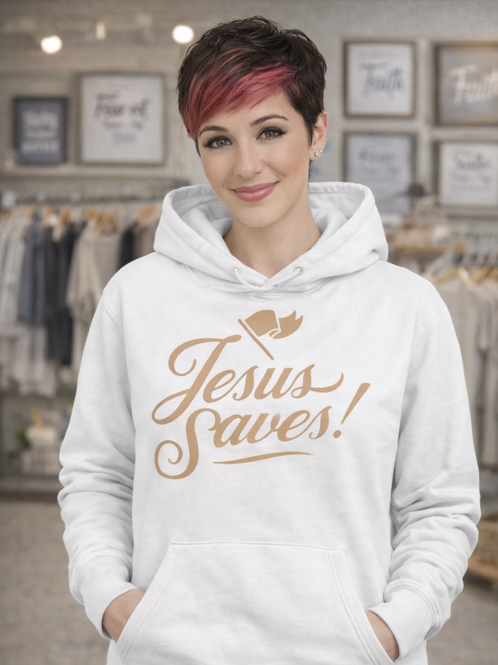 Jesus Saves Hoodie product image (5)