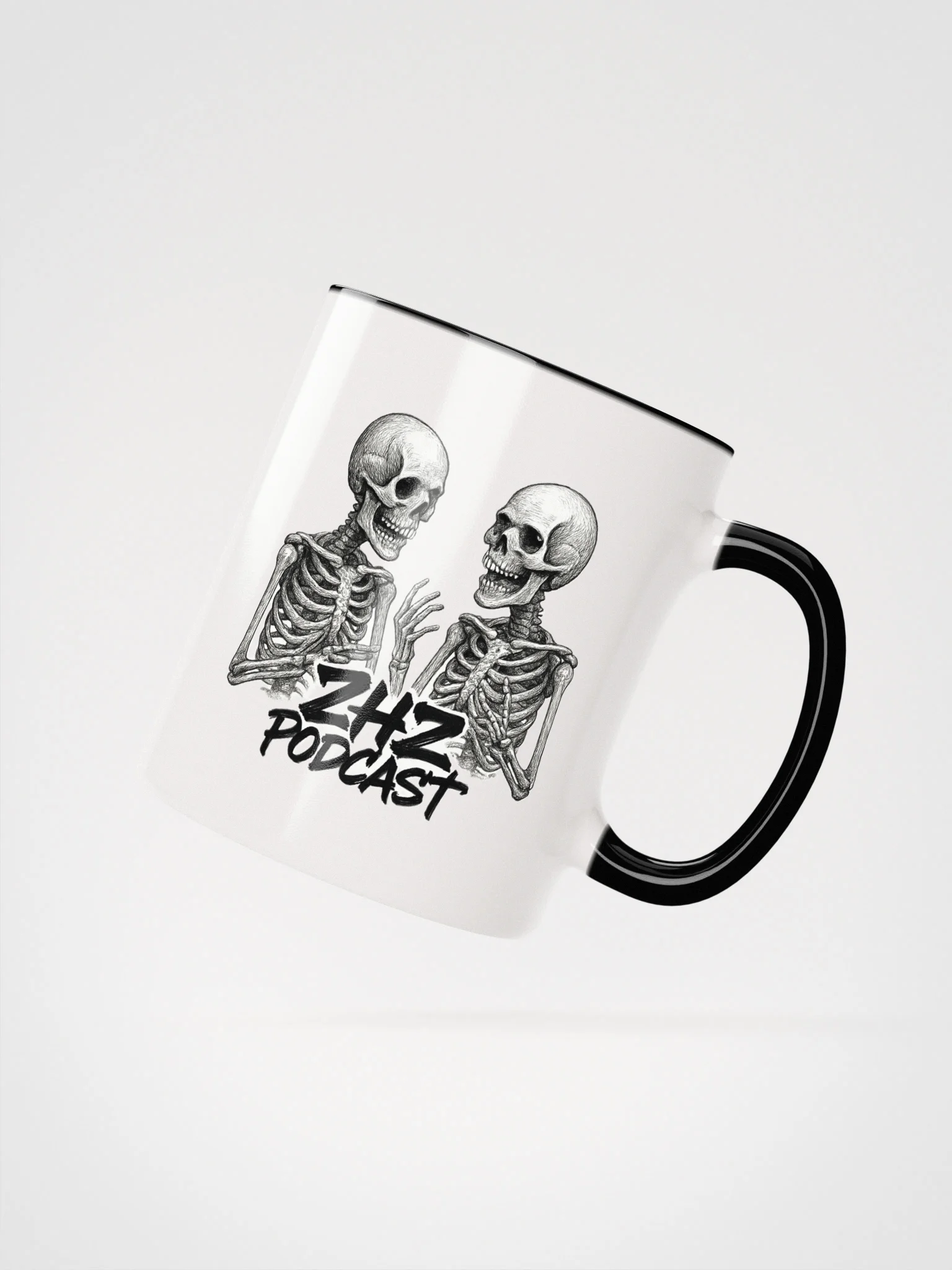 Skeleton Chit-Chat Ceramic Mug product image (4)