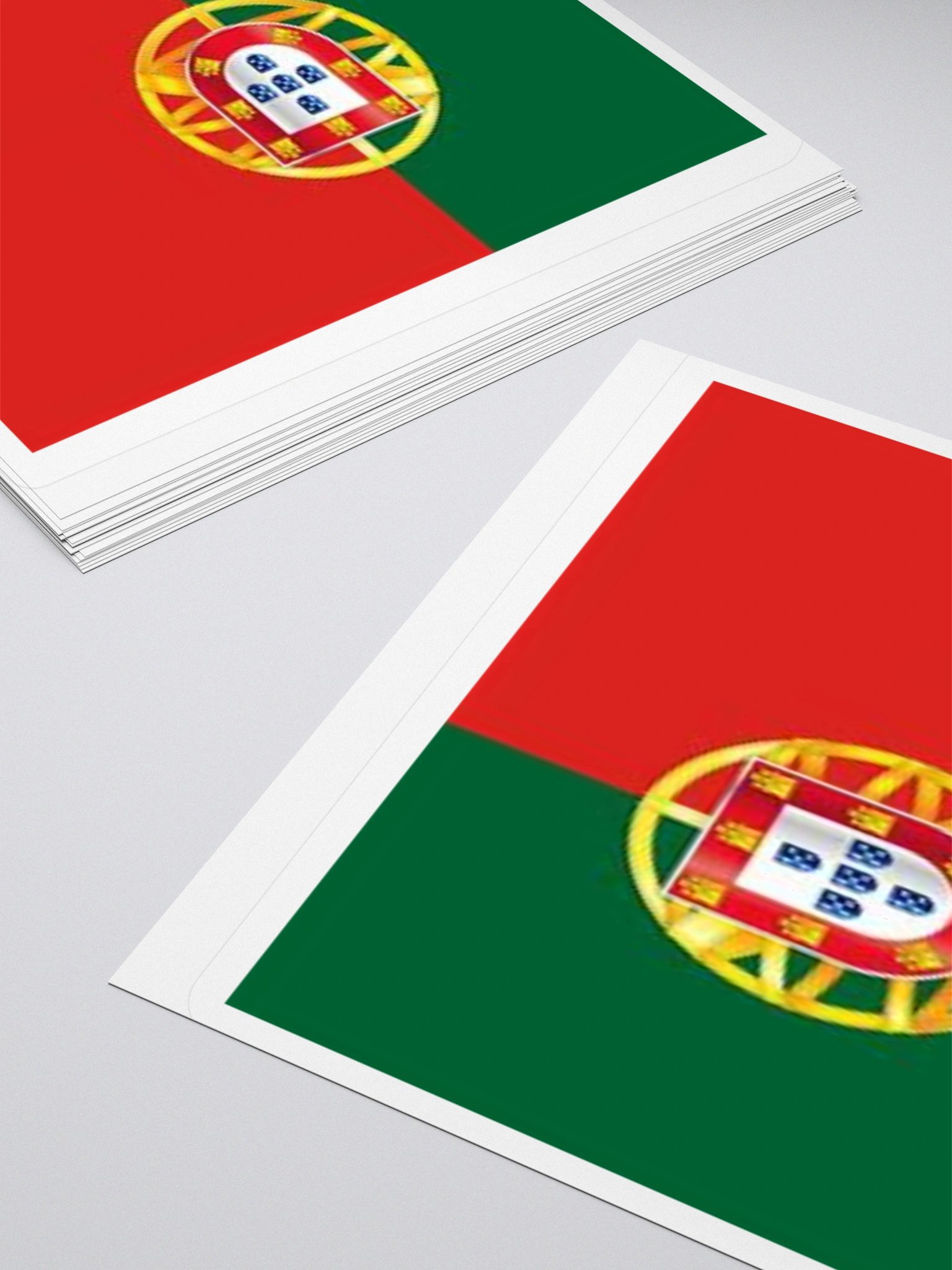 Portuguese Flag Sticker - Durable Vinyl for Indoor Use - Multiple Sizes Available product image (10)