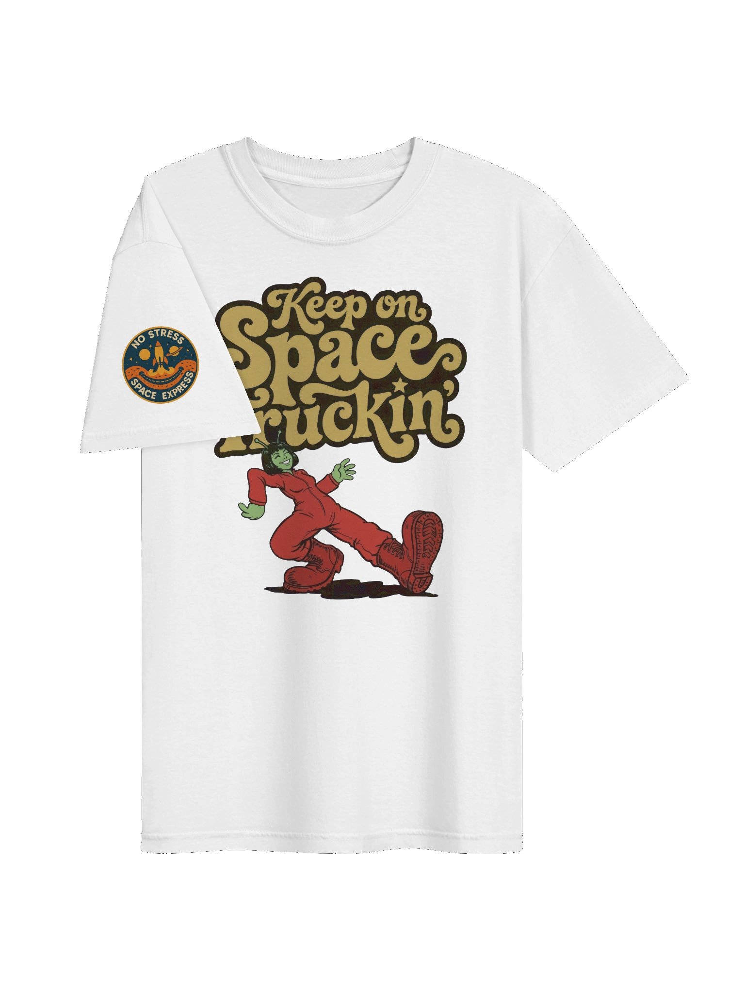 Keep on Space Truckin' T-shirt product image (3)