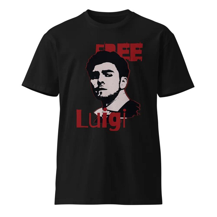 Free Luigi Mangione T-Shirt Black product image (1)