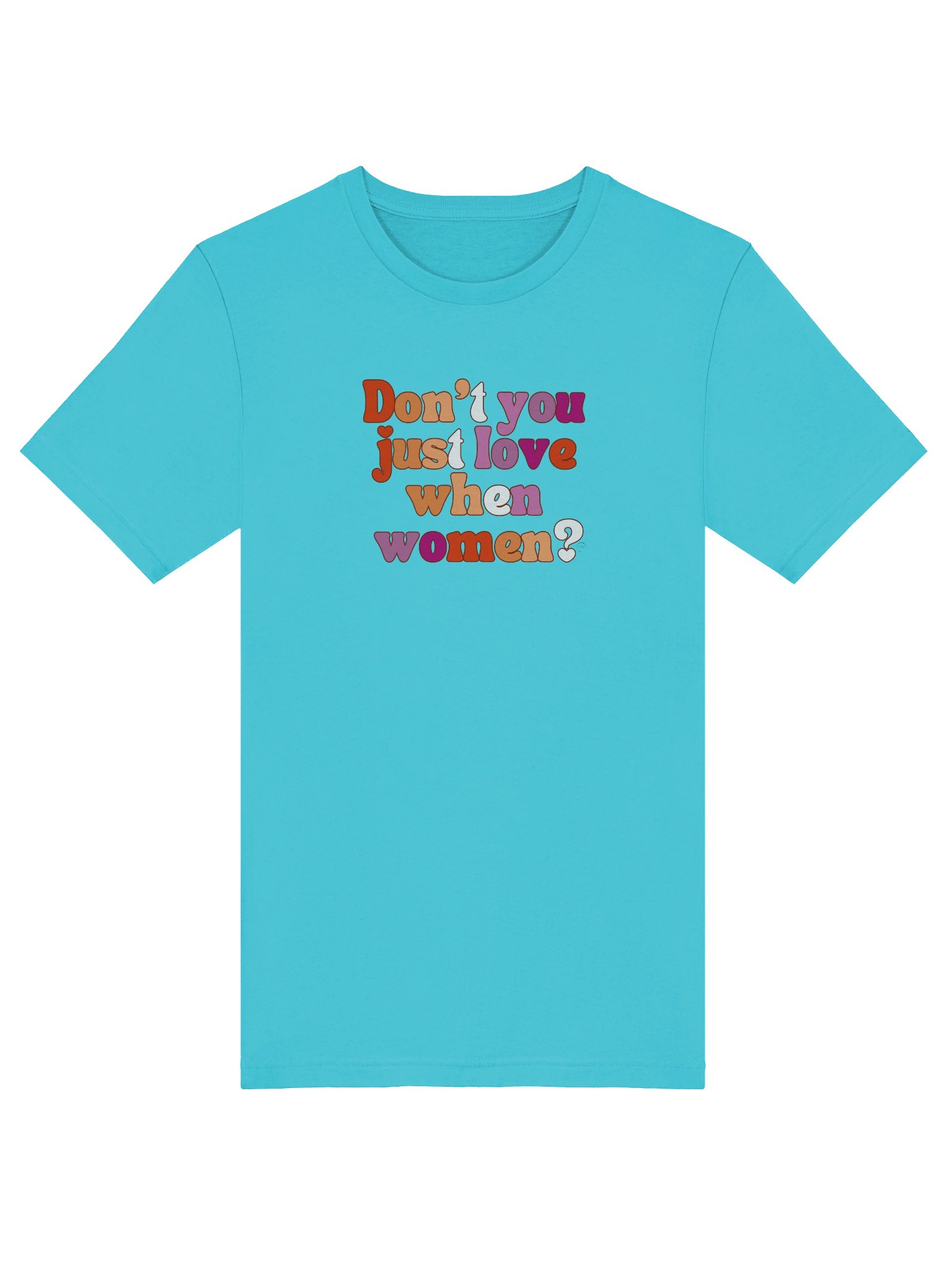 Love Women tee - lesbian colors product image (41)