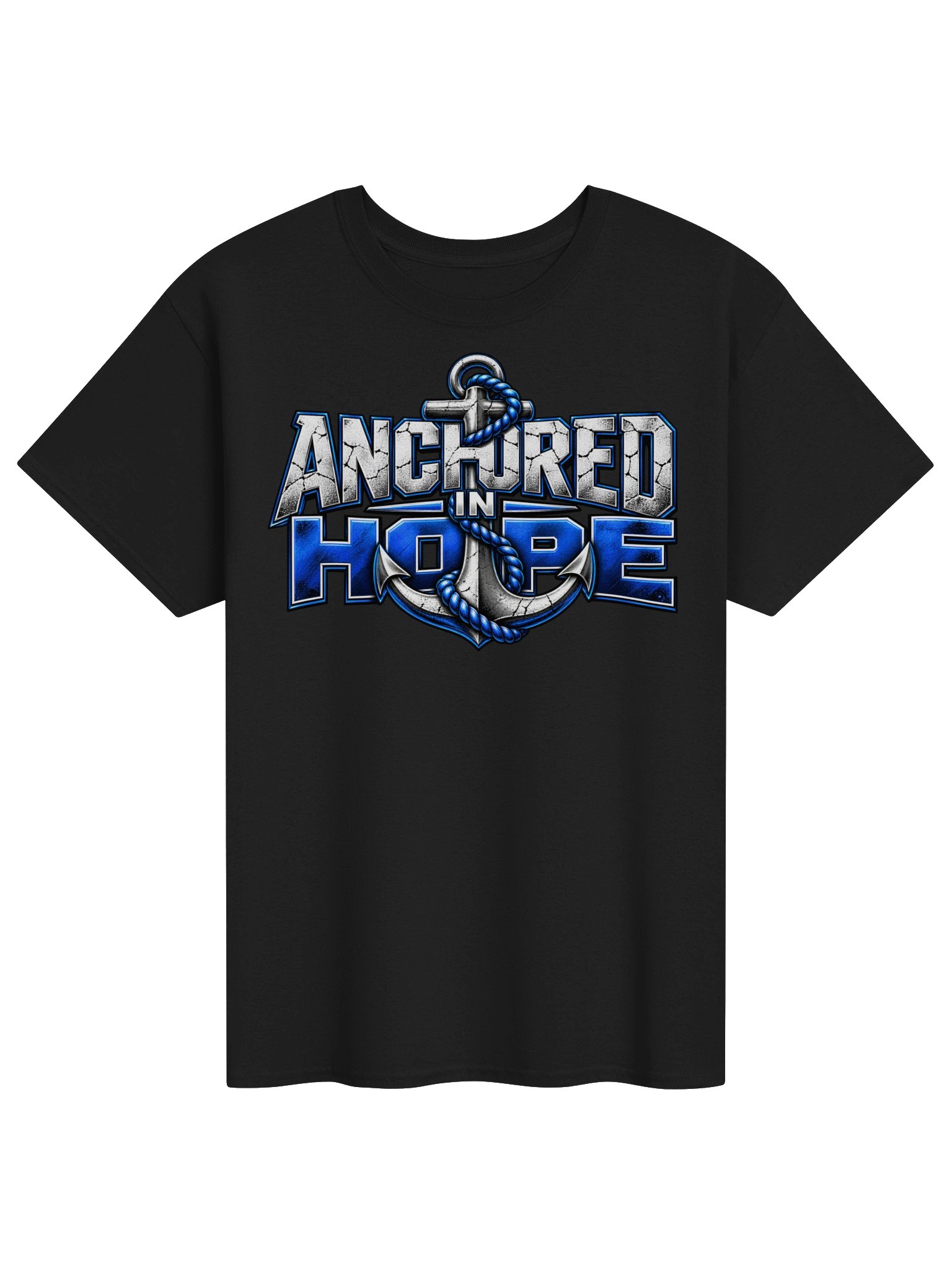 Blacktop Brand: "Anchored in Hope" Heavyweight T-Shirt product image (2)