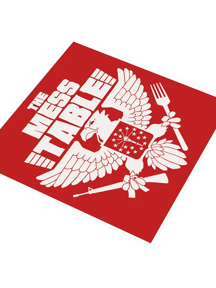 Sticker with Red TMT Logo product image (2)