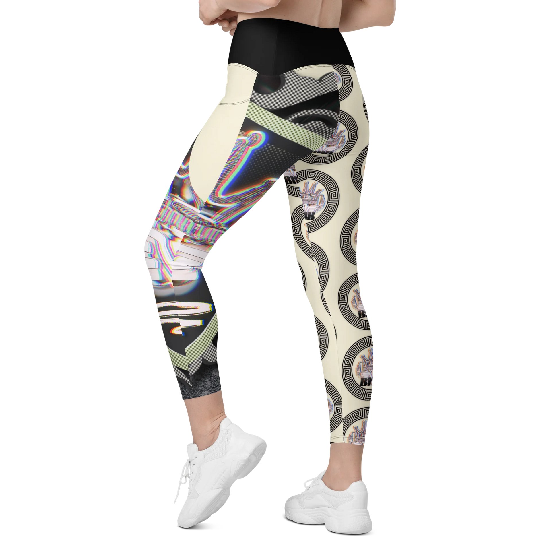 APB Crossover Leggings with Pockets product image (6)