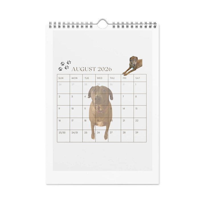 Belle The Dog 2026 Calendar B (Printed) product image (2)