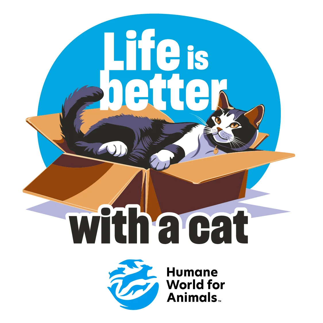 I love cats stickers – Set of 4 product image (4)