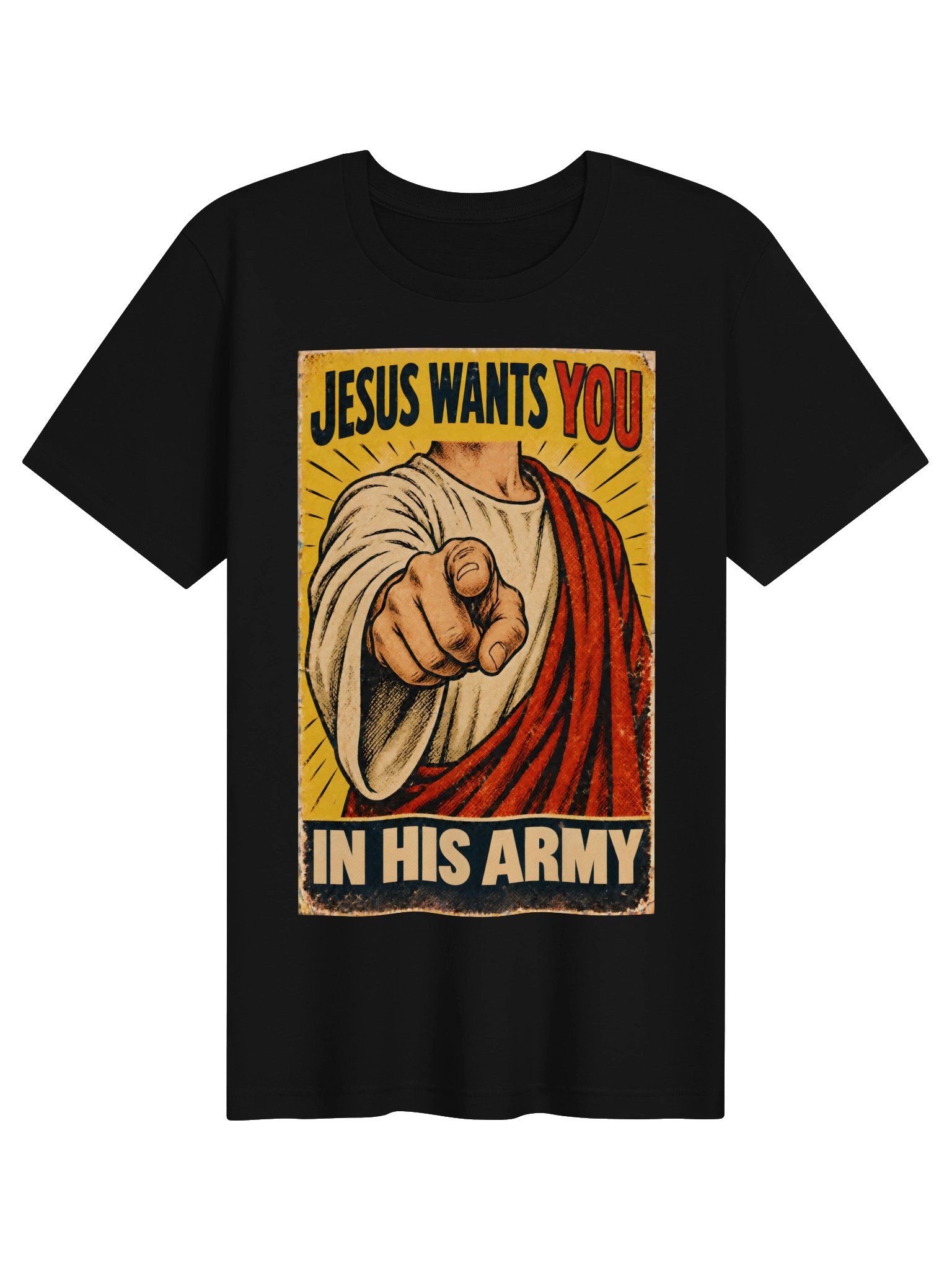 In His Army (JWY) T-shirt product image (1)