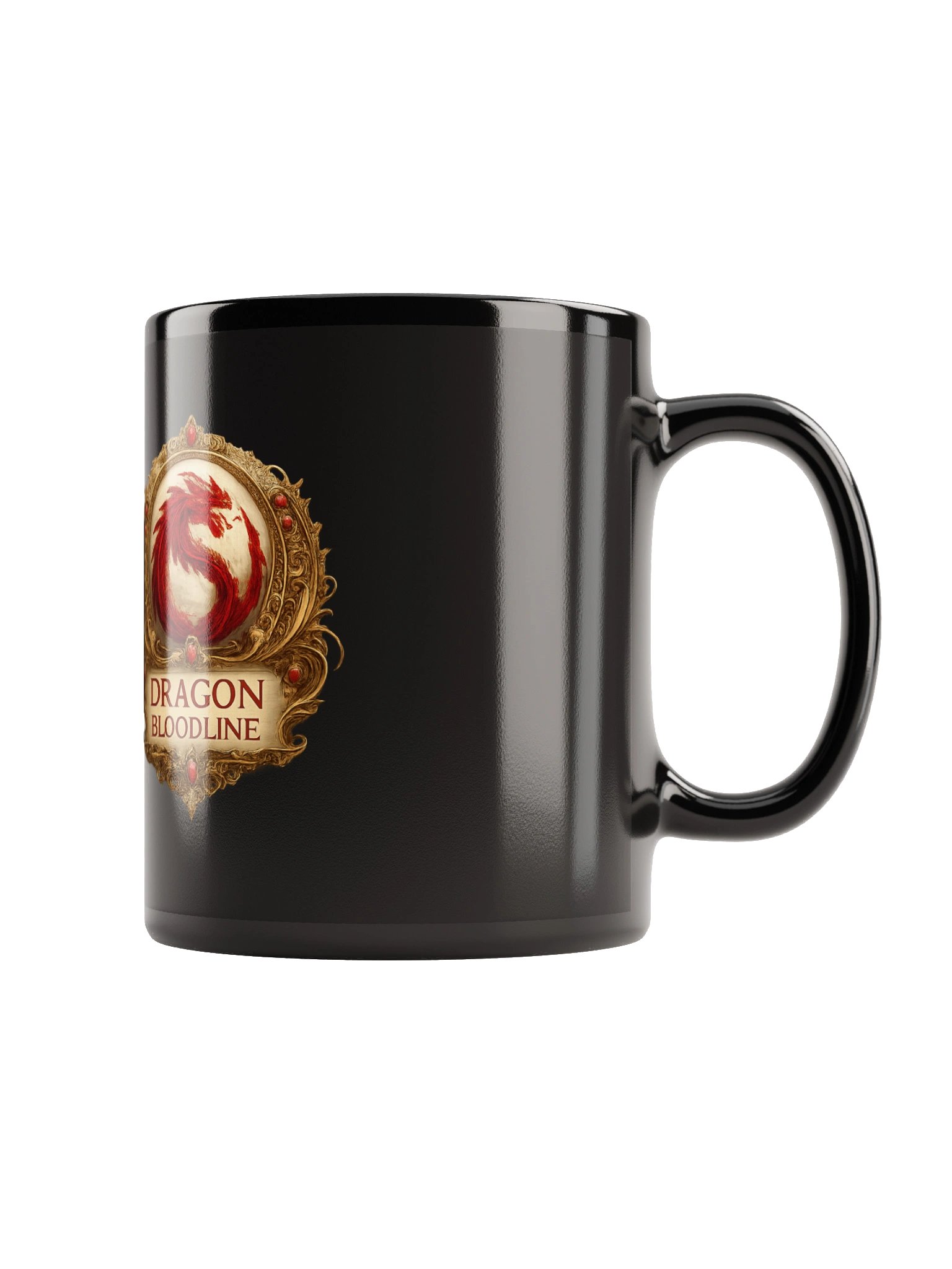 IN THE BLOOD / DRAGON BLOODLINE BLACK CERAMIC MUG product image (2)