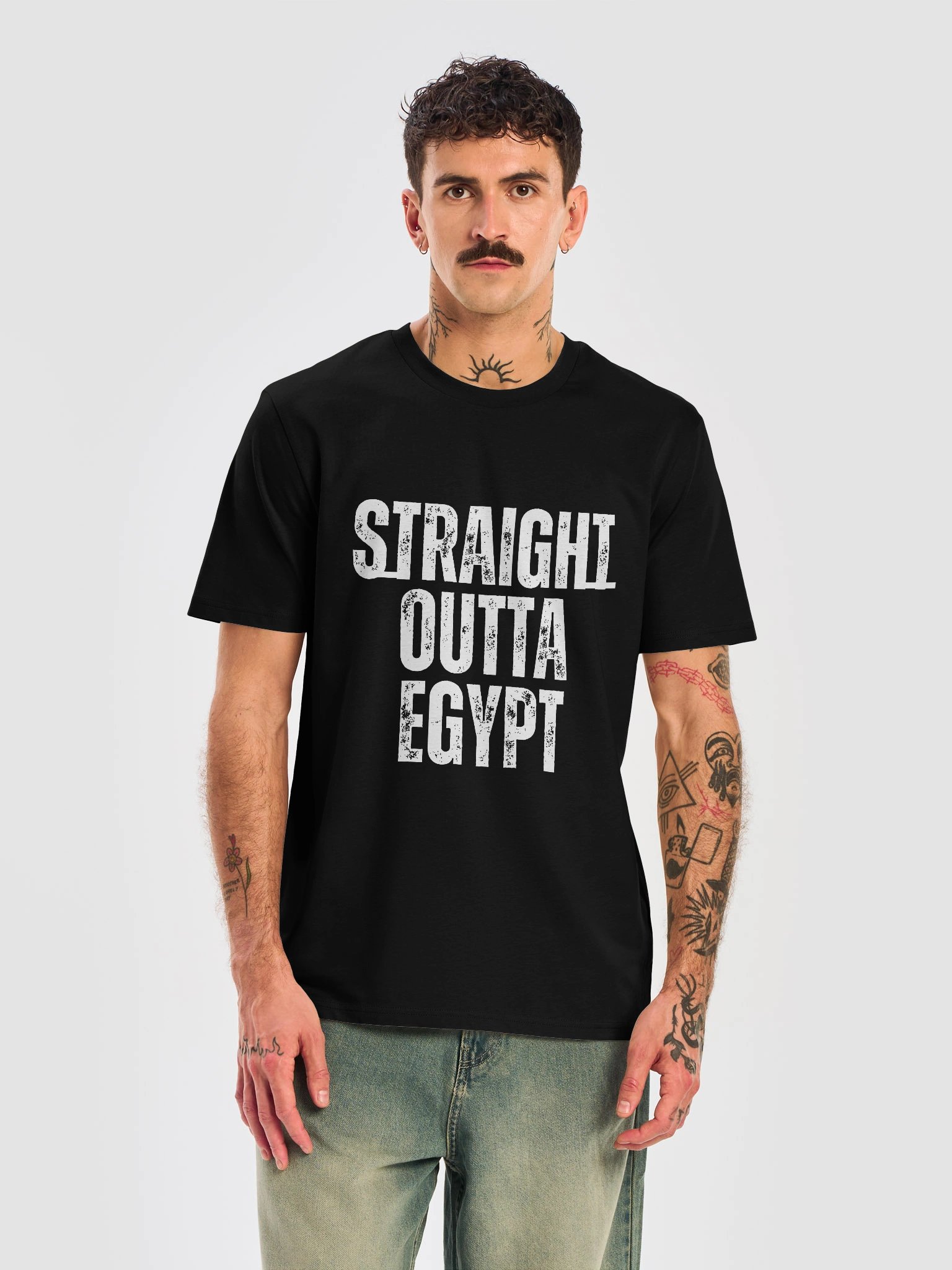Straight Outta Egypt Unisex Organic T-Shirt product image (5)