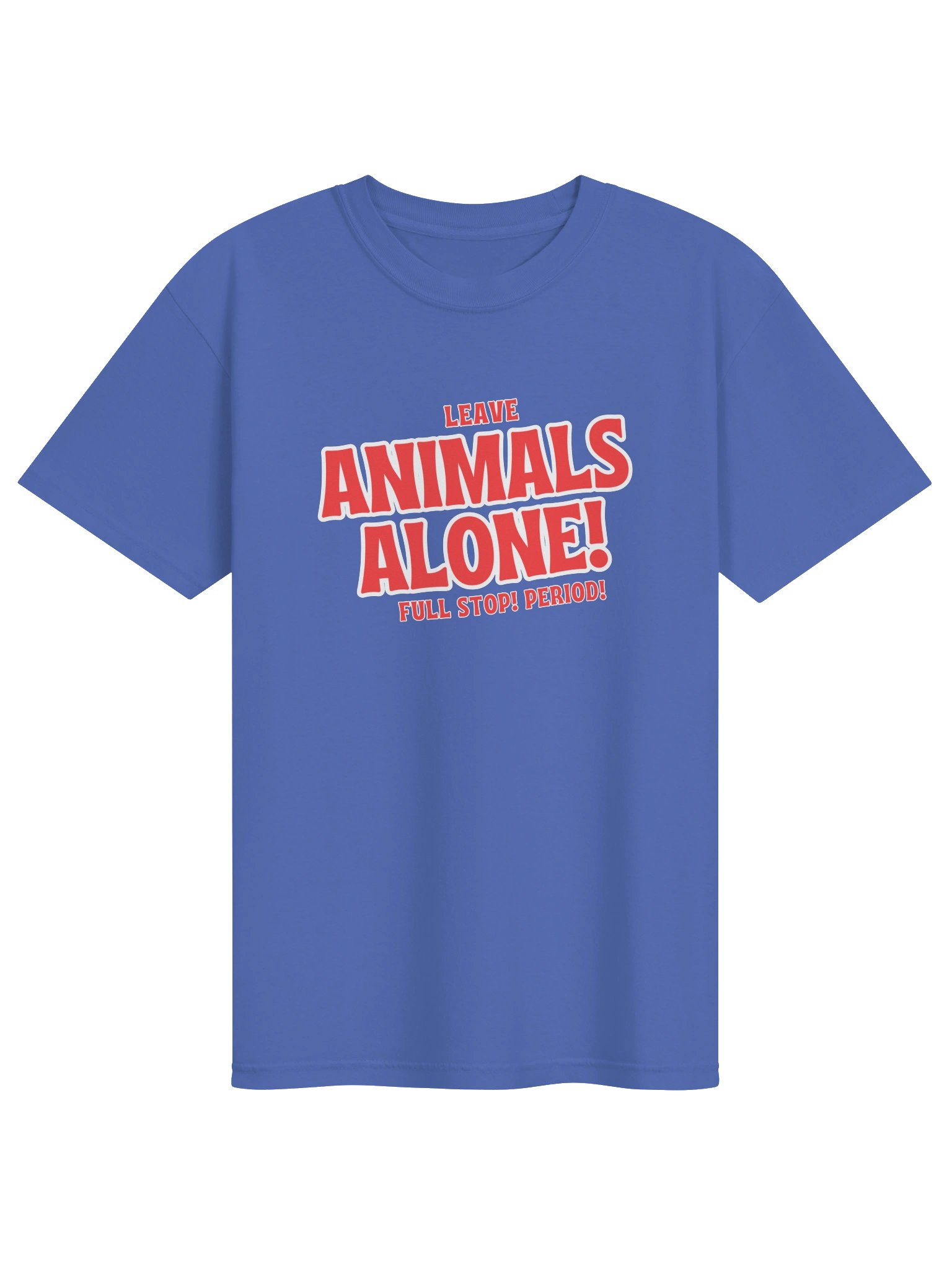 Leave Animals Alone - Bold Graphic Tee product image (1)