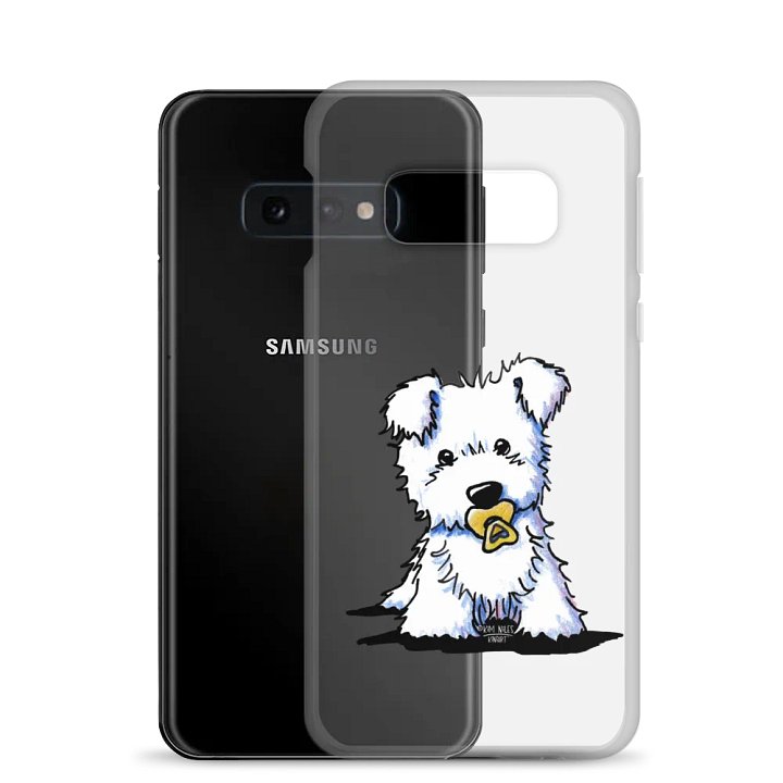 KiniArt Westie Puppy Clear Samsung® Case product image (8)