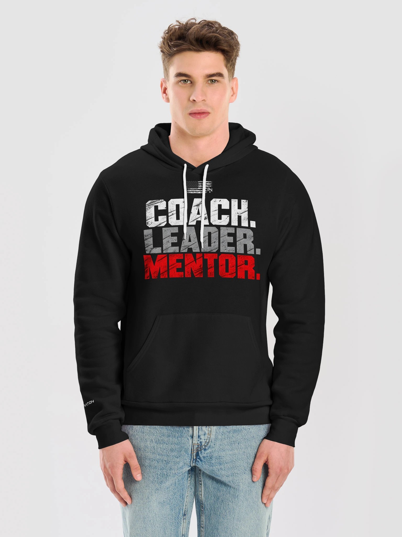 Coach. Leader. Mentor. | Performance Hoodie product image (5)