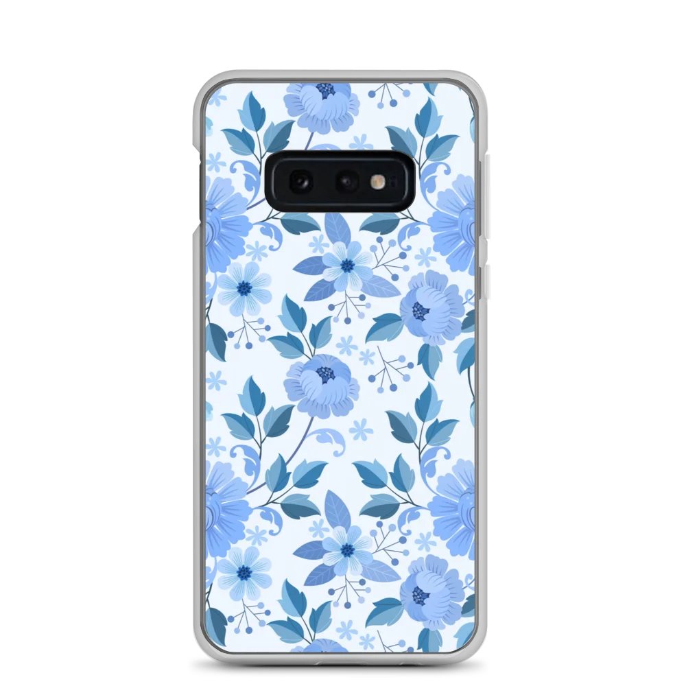 Blue Floral Harmony Samsung® Case product image (3)