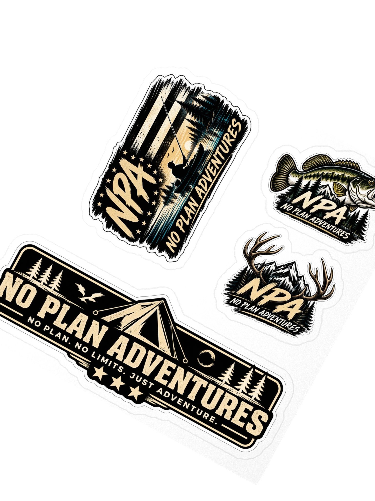No Plan Adventures Sticker Pack product image (2)