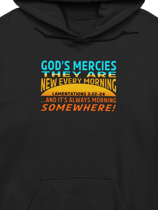 God's Mercies Are New Every Morning Hoodie product image (6)
